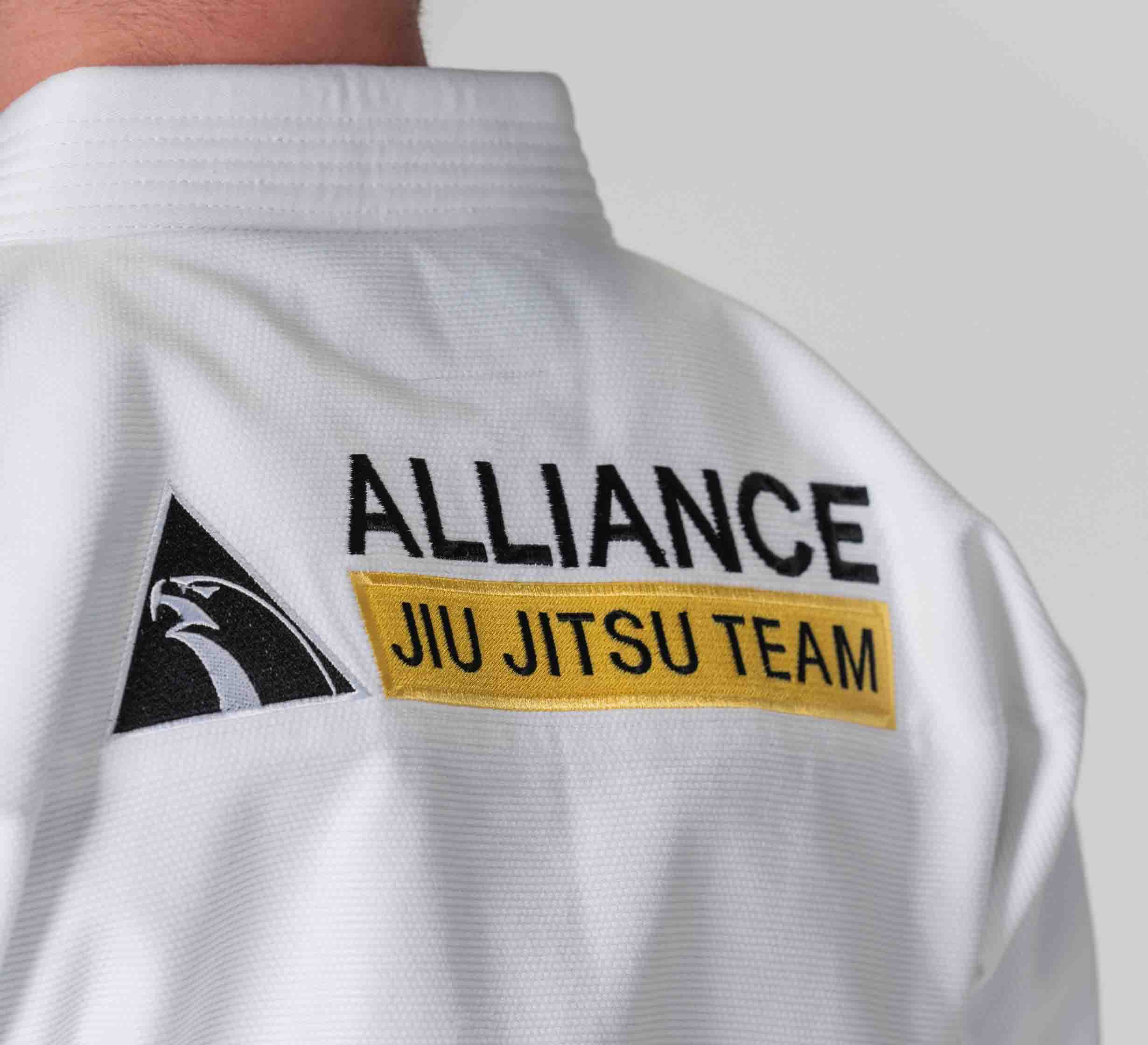 Alliance Competition BJJ Gi White、mySite、gigharbornorthrealestate