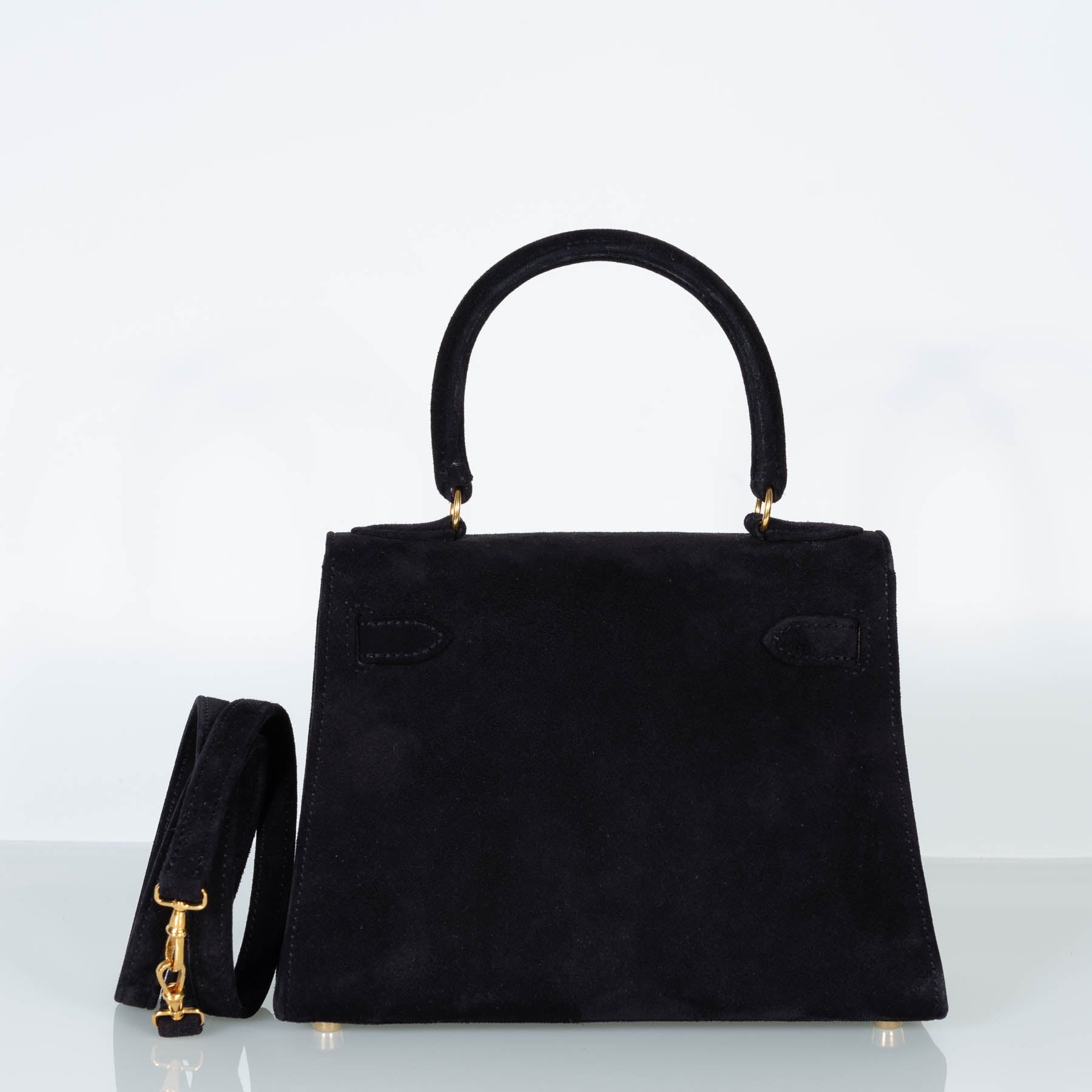 Hermès Kelly 20 Mini Sellier Black Noir Veau Doblis Suede Gold Hardware、mySite、garminoutage.com