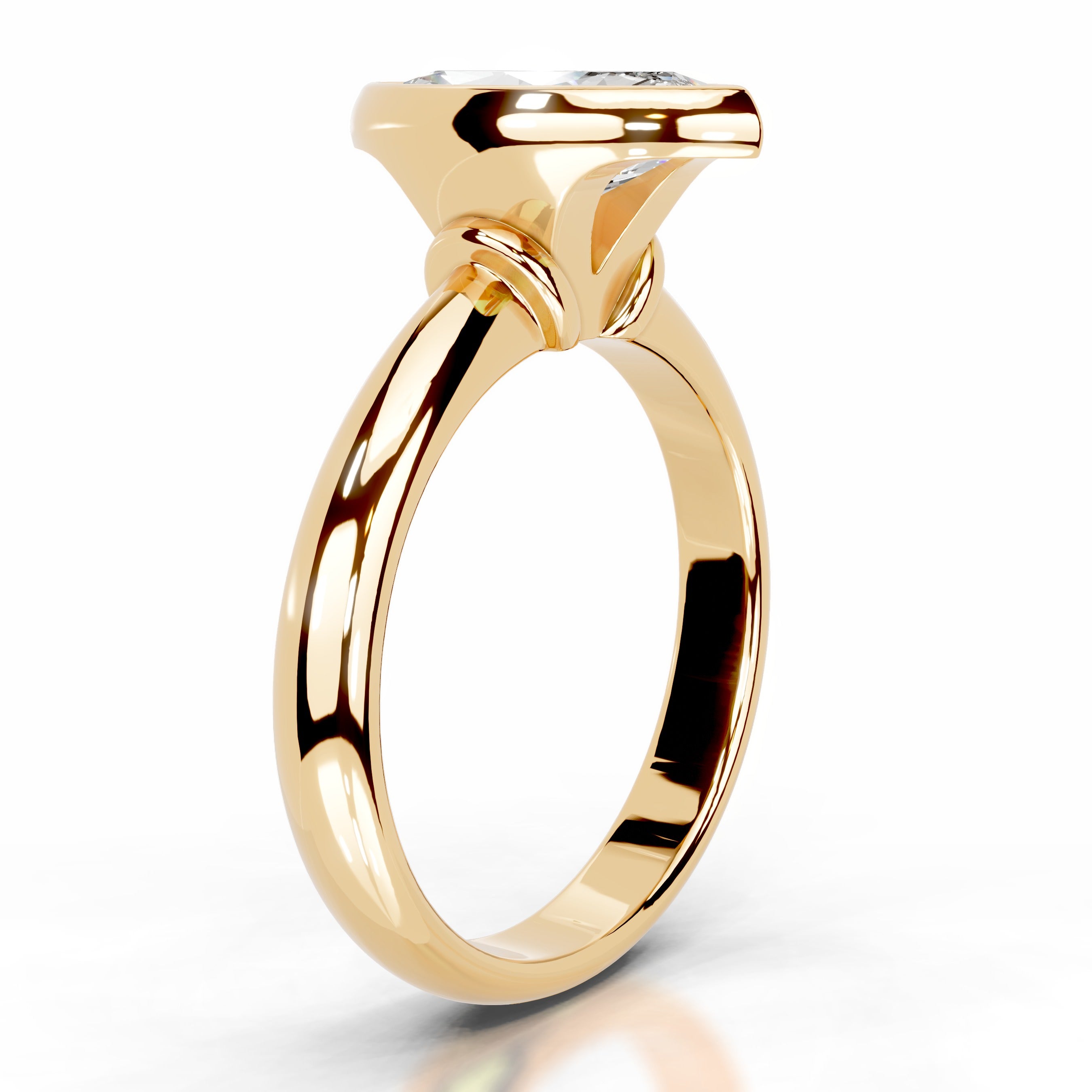 Kaylee Lab Grown Diamond Ring - 18K Yellow Gold、mySite、hinf8tx79
