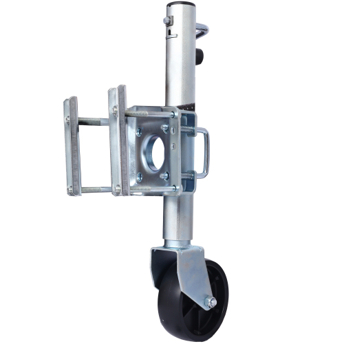 Trailer Jack, Boat Trailer Jack 34.5 in, Bolt-on Trailer Tongue Jack Weight Capacity 1500 lb, with PP Wheels and Handle for Lifting RV Trailer, Horse Trailer, Utility Trailer, Yacht Trailer、、eastwooduniform