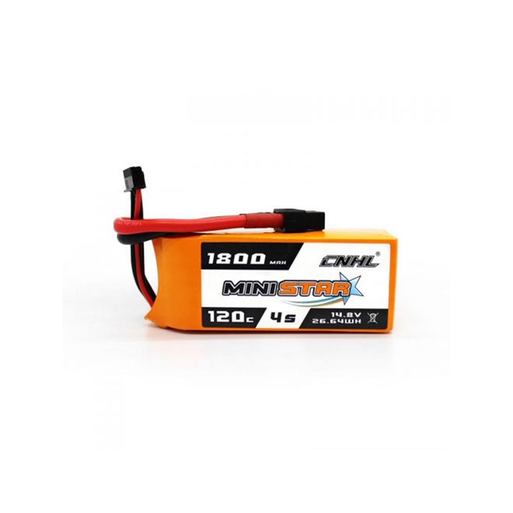  CNHL MiniStar 14.8V 4S 1800mAh 120C LiPo Battery - XT60、mySite、merchandisen