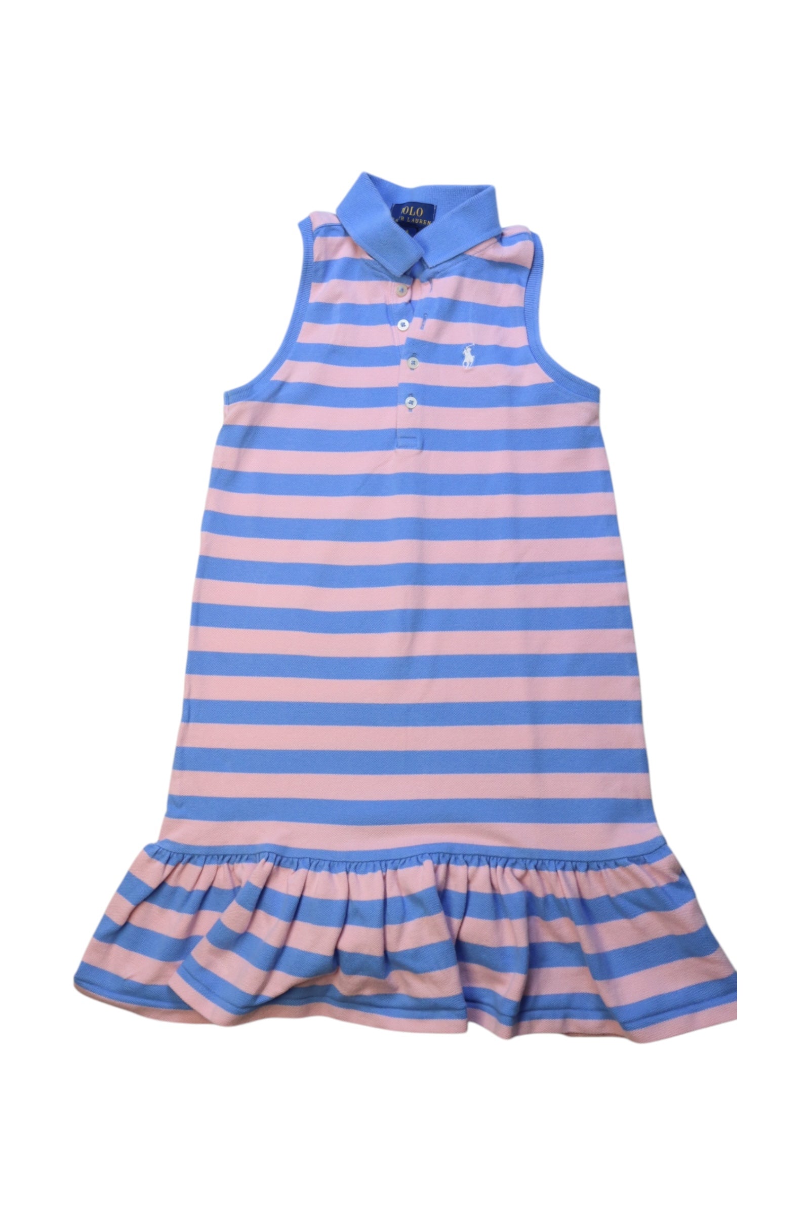 Polo Ralph Lauren Striped Sleeveless Dress - Size 6T、mySite、g9winljtr