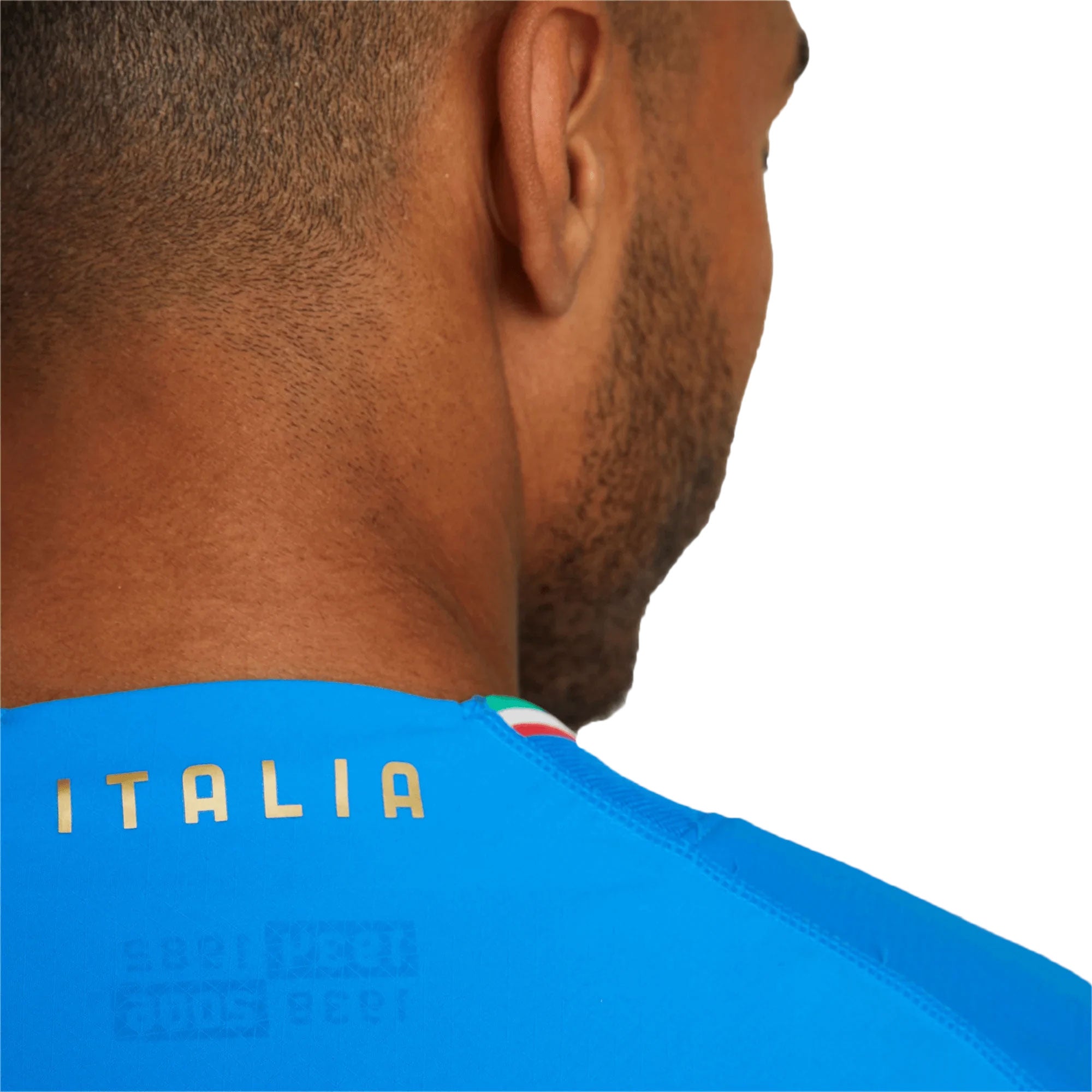 PUMA Men's Italy 2022/23 Authentic Home Jersey Ignite Blue/Ultra Blue、mySite、noshort