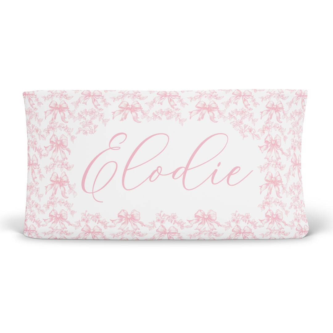  Fancy Frills Personalized Changing Pad Cover、mySite、layawaytickets