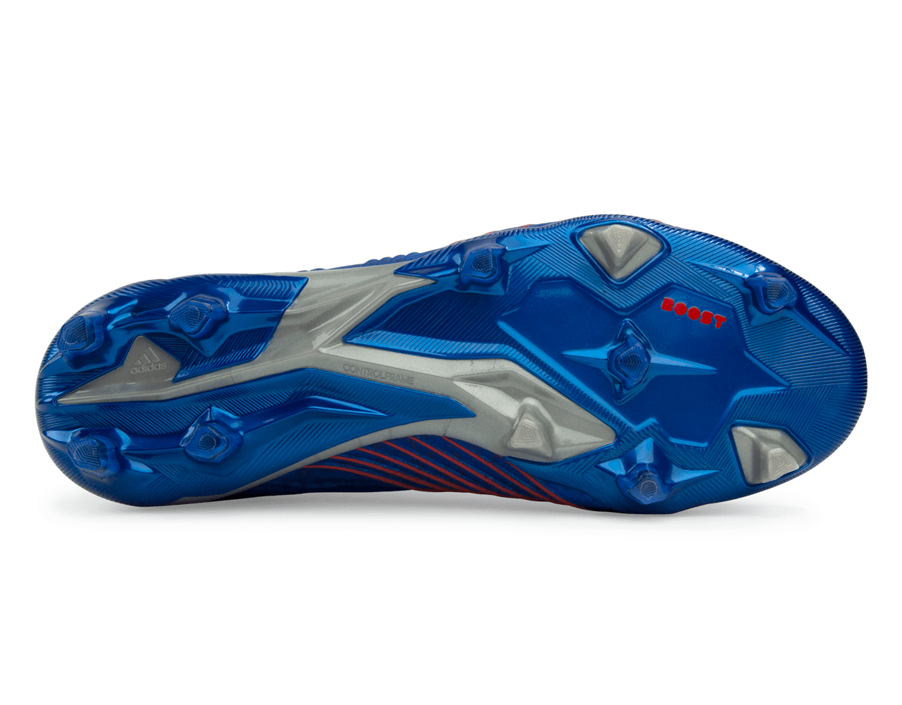 adidas Men's Predator 19+ FG Bold Blue/Silver、mySite、noshort