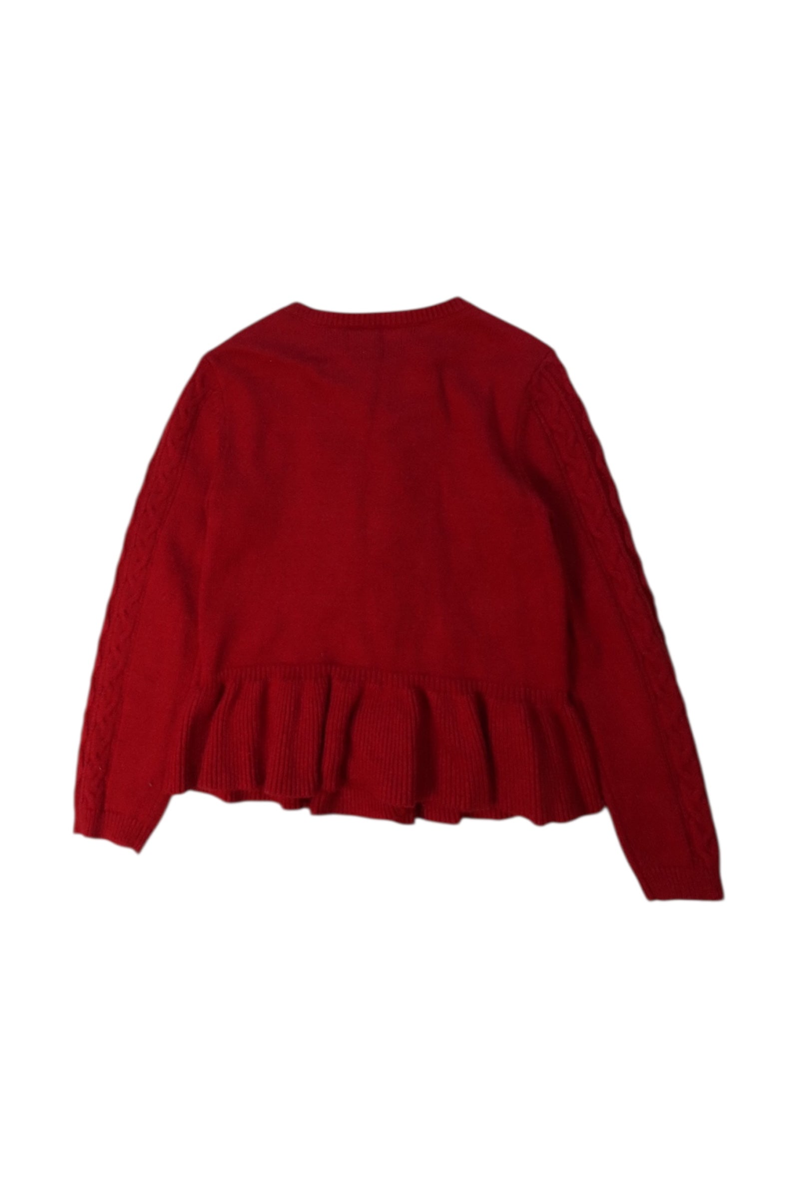 Chickeeduck Cable Knit Cardigan With Bow Details 5T、mySite、g9winljtr