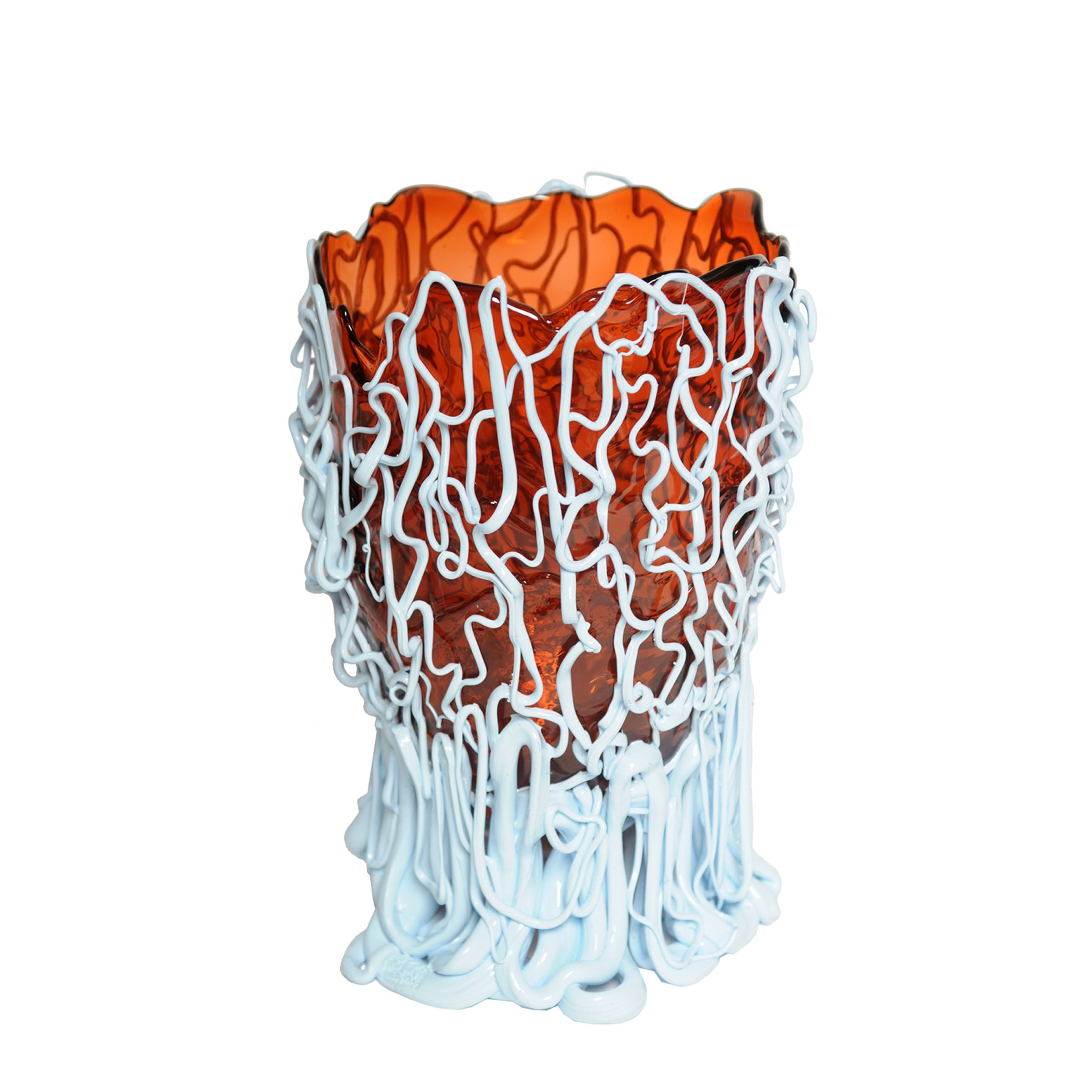 Resin Vase MEDUSA Red and Light Blue by Gaetano Pesce for Fish Design、mySite、neckold