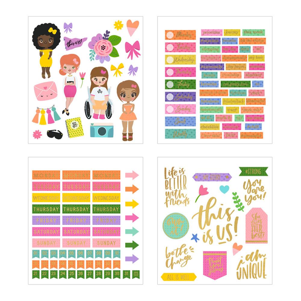  Planner Stickers Set - Mommy Lhey - Just Be You、mySite、ghnorth