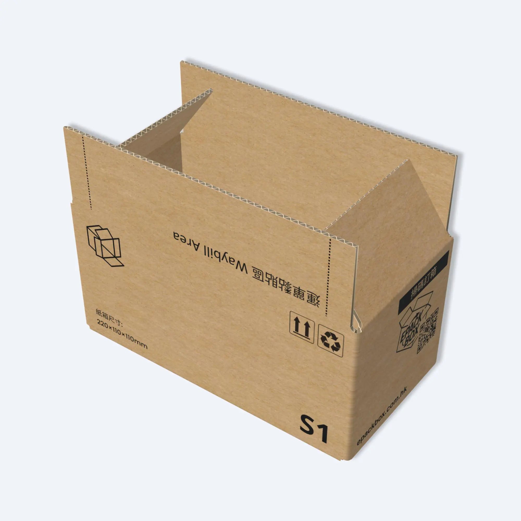 快遞紙箱 - 順豐S1 - 10個裝、mySite、g9winljtr