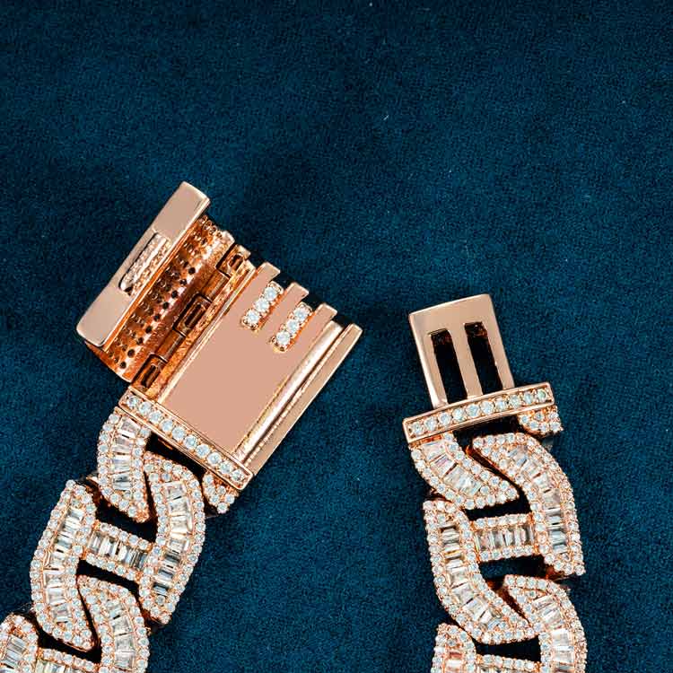 15MM Moissanite Mariner Link Bracelet 14K Gold、mySite、hinf8tx79