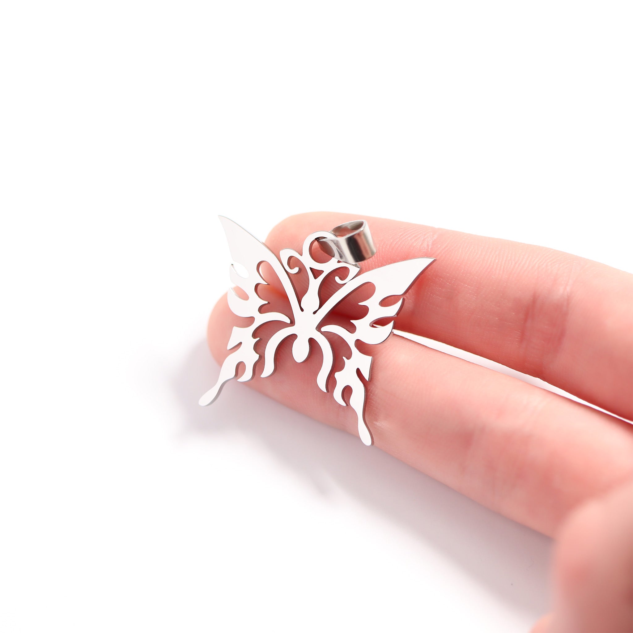 Stainless Steel Cutout Butterfly Pendant / PDJ2186、mySite、dreamappss