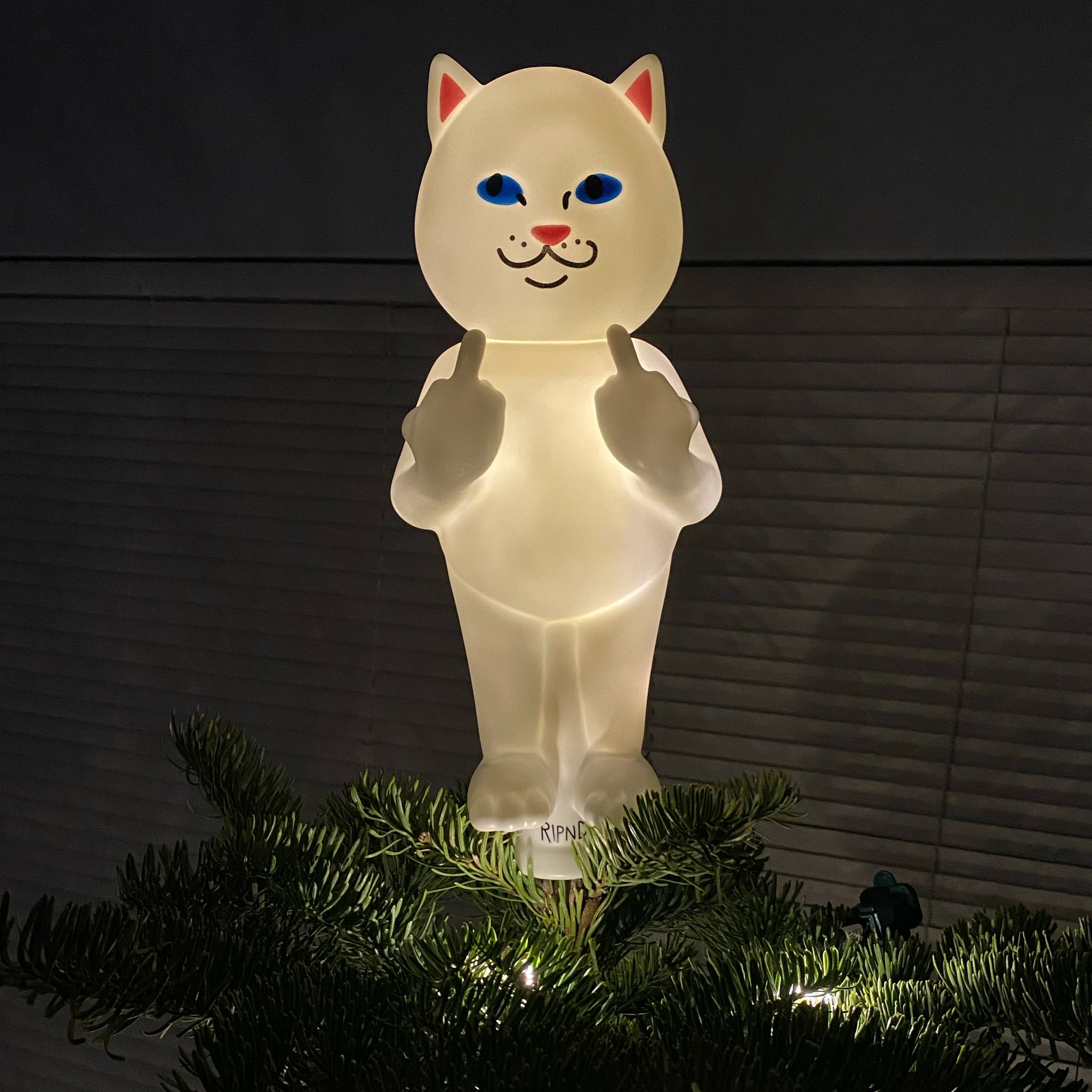  Lord Nermal Light Up Tree Topper (White)、mySite、merchandisen