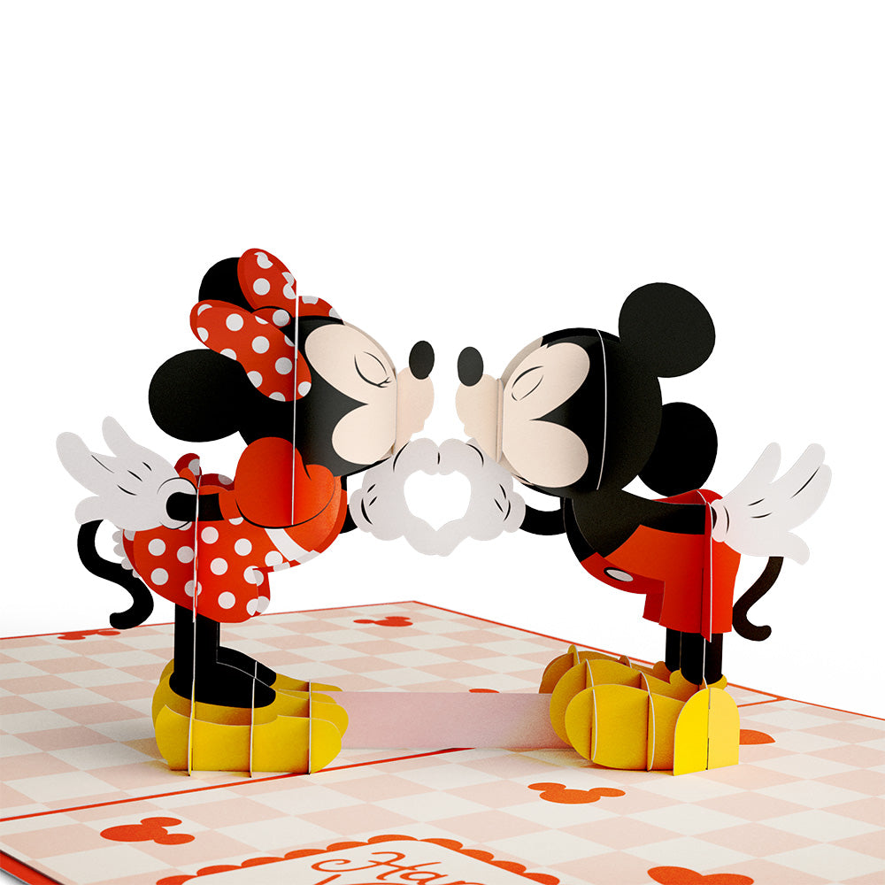 Disney’s Mickey & Minnie You Make My Heart Full Pop-Up Card、mySite、solidvoid