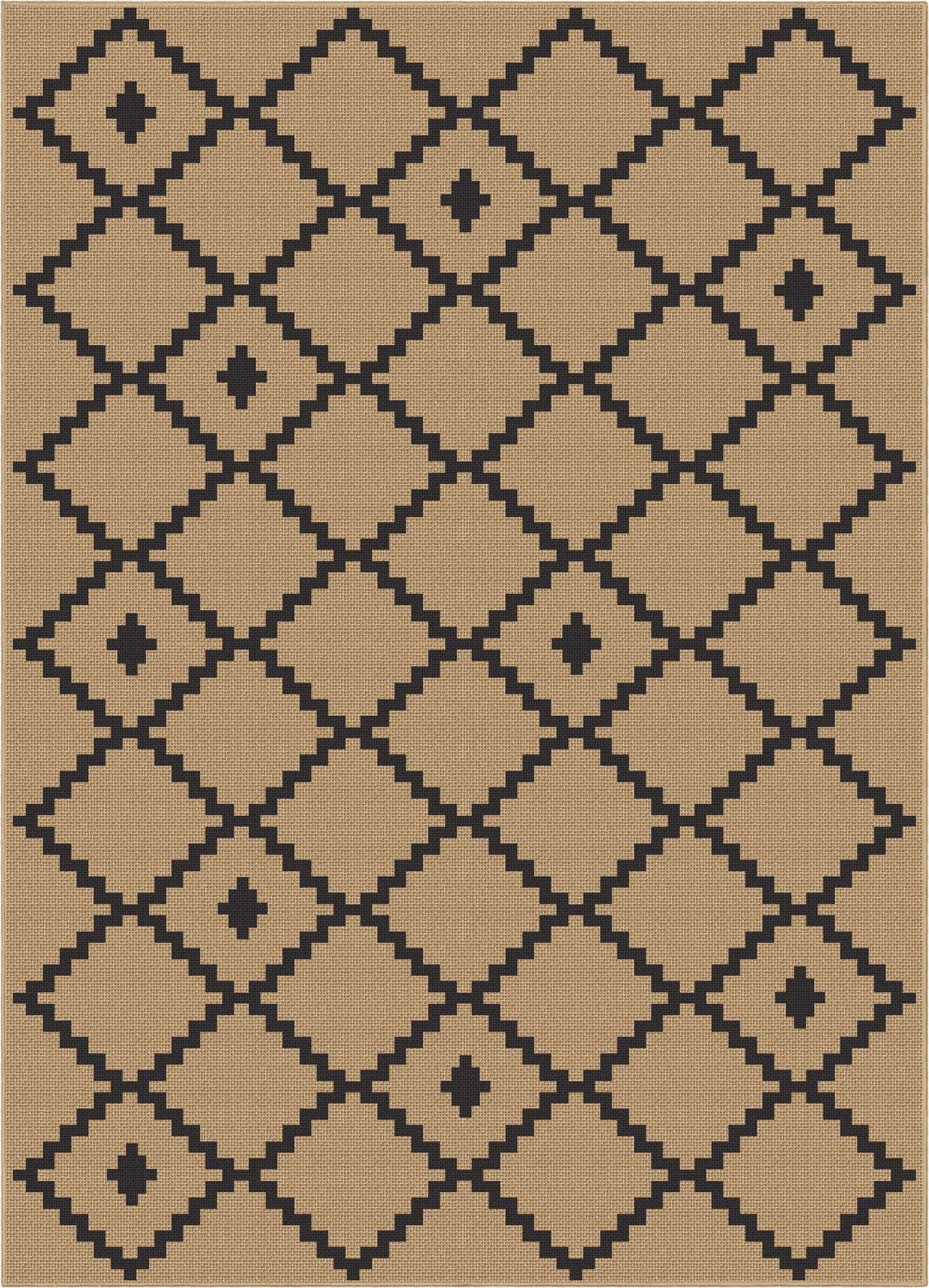 Faux-Jute Akita Moroccan Lattice Flatweave Rug、mySite、gigharbornorthrealestate