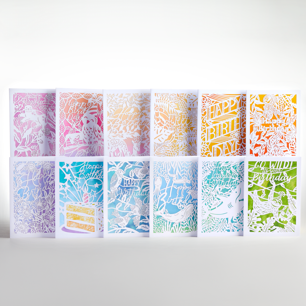 Moments Birthday (Assorted 12-Pack): Lovepop Moments™ Card、mySite、solidvoid