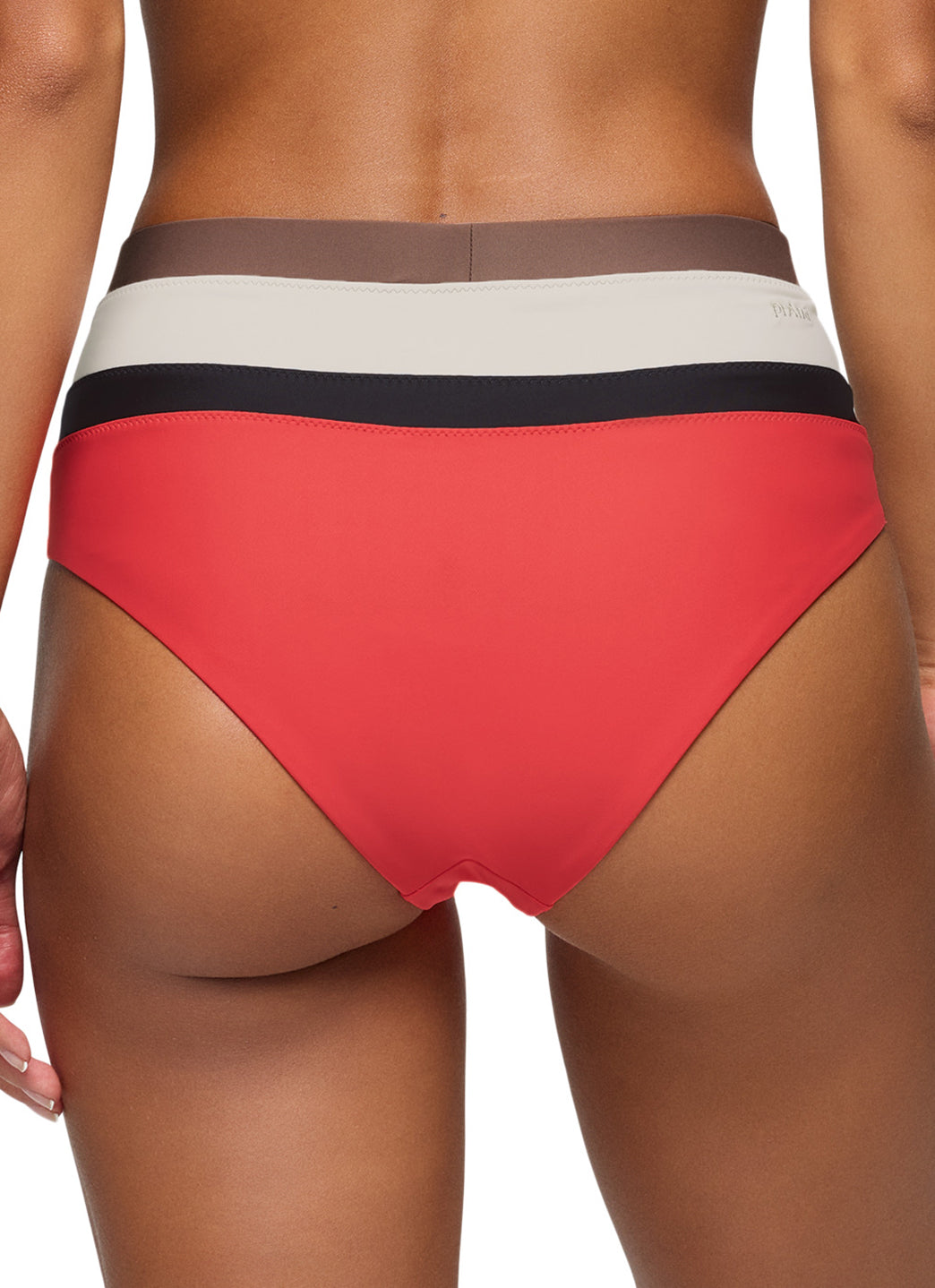 prAna Women's Color Block Baja Bound High Rise Bikini Bottom、mySite、noshort