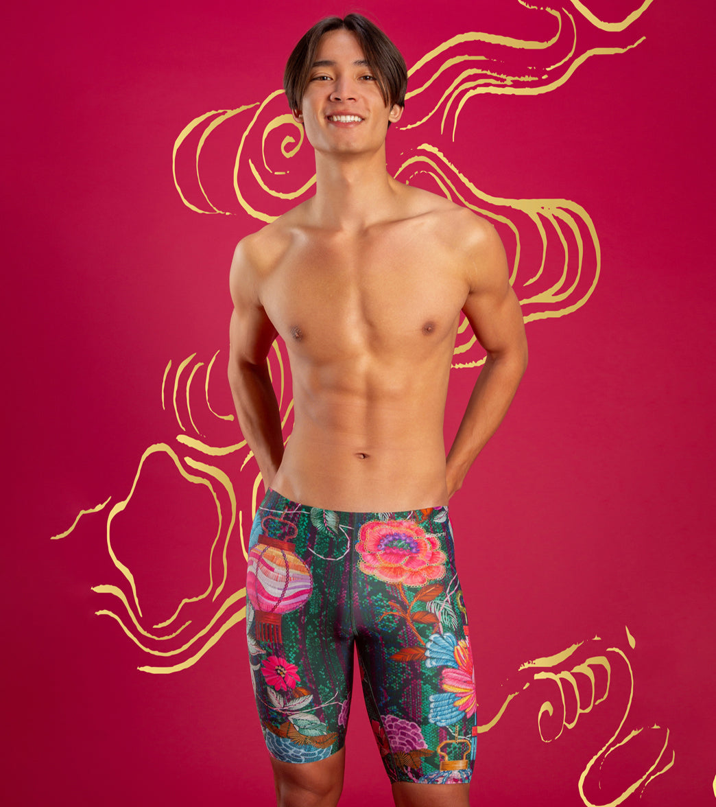 Sporti Limited Edition Garden Snake Jammer Swimsuit (22-40)、mySite、noshort