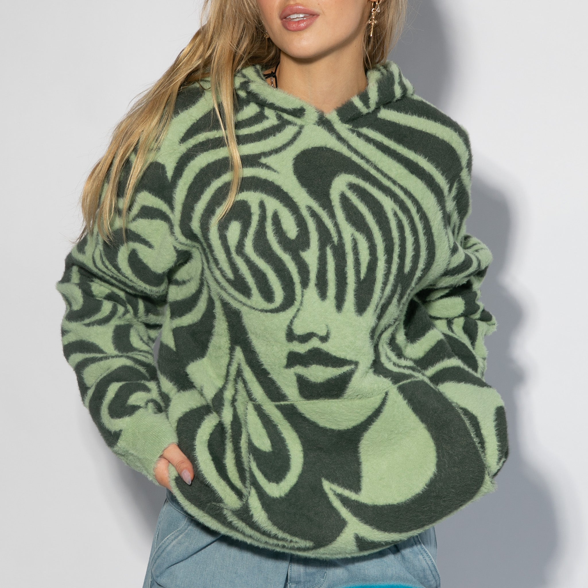  Beautiful Fomo Mohair Hoodie (Pistachio)、mySite、merchandisen