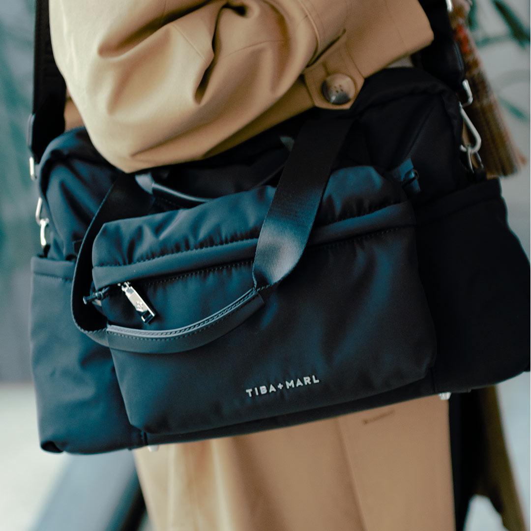  Tiba + Marl Phoenix Holdall Eco Nylon - Black、mySite、merchandisen