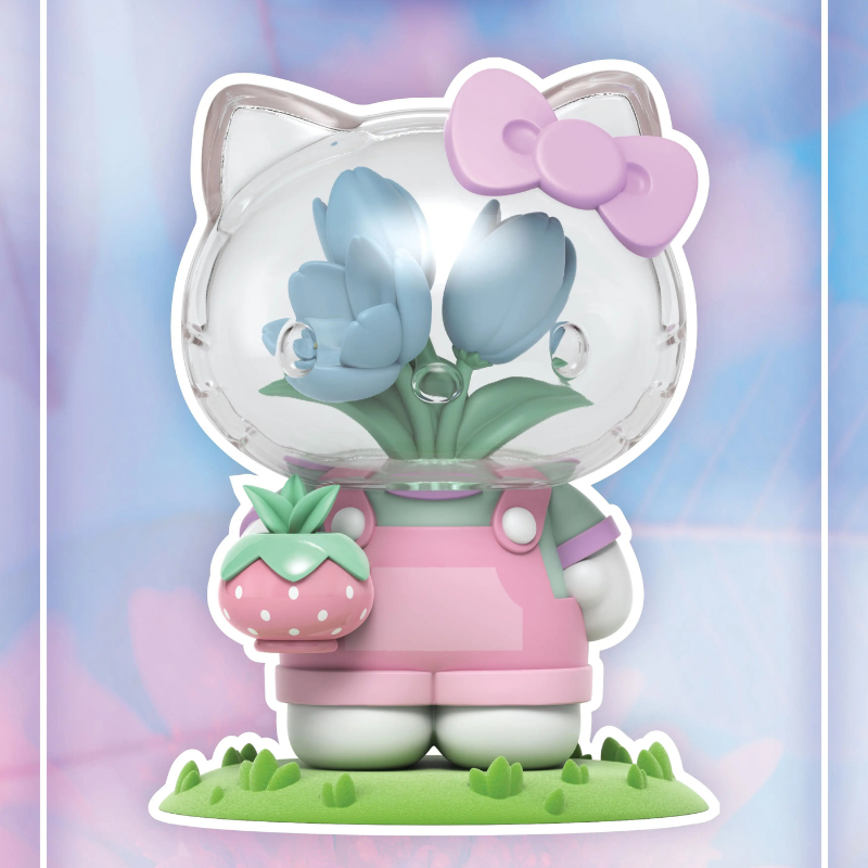  【NEW】Azuma Makoto X Hello Kitty Flower Blind Box、mySite、greenlandpopulation