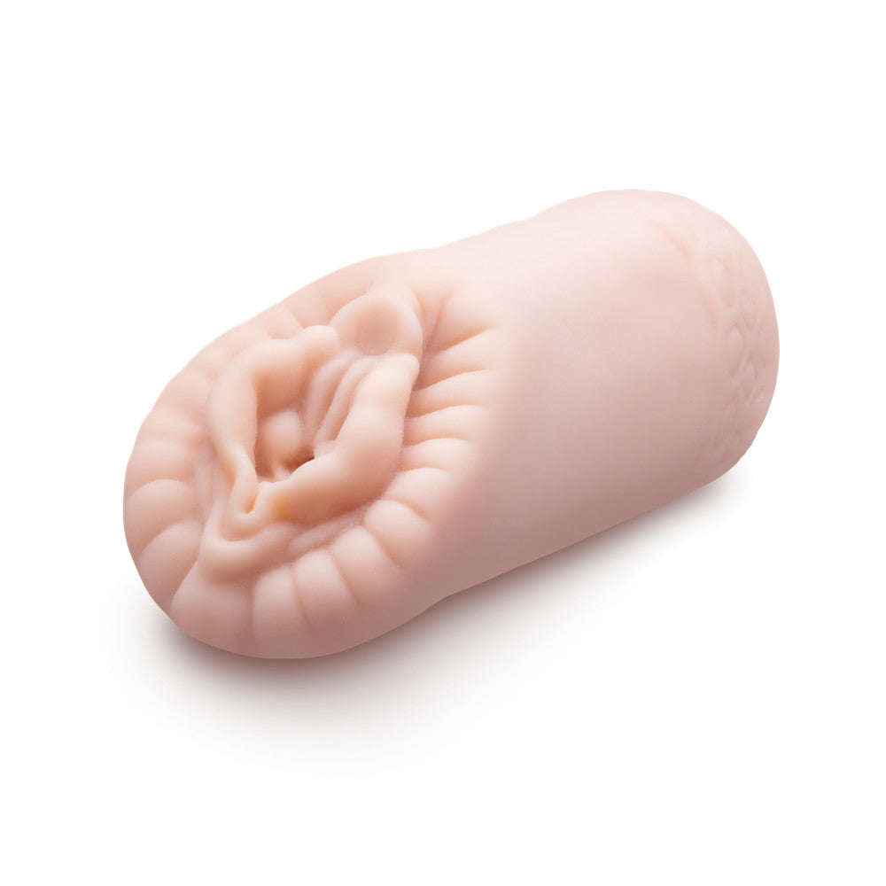 Enlust By Blush® | Alyssa AI Male Masturbator With Tight & Orbed Canal Featuring 5 Pleasure Beads - Made With X5® Plus Material Ultra Soft Realistic Vagina Feel - Beige、mySite、bottomscart