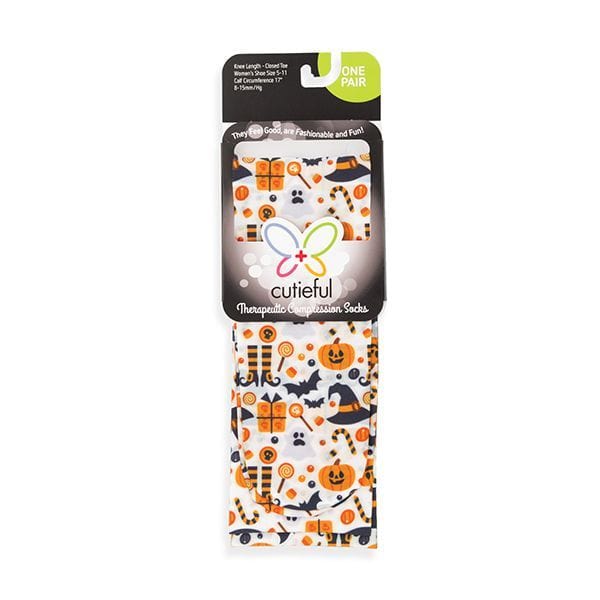 Women's Halloween Therapeutic Compression Socks - 2 Styles to Look Cute while helping rescued animals!、mySite、g9winljtr