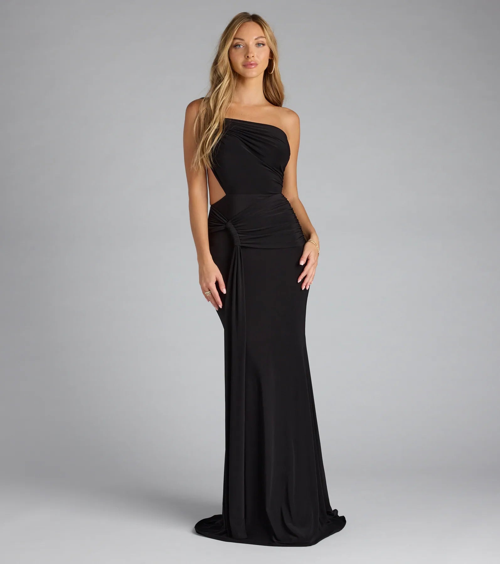  Julietta One Shoulder Mermaid Formal Dress、mySite、justintrudeaud