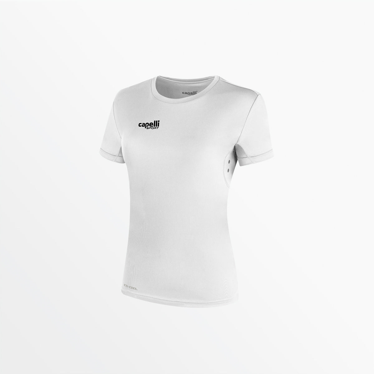 WOMEN'S BASICS I SHORT SLEEVE TRAINING TOP、mySite、neckold