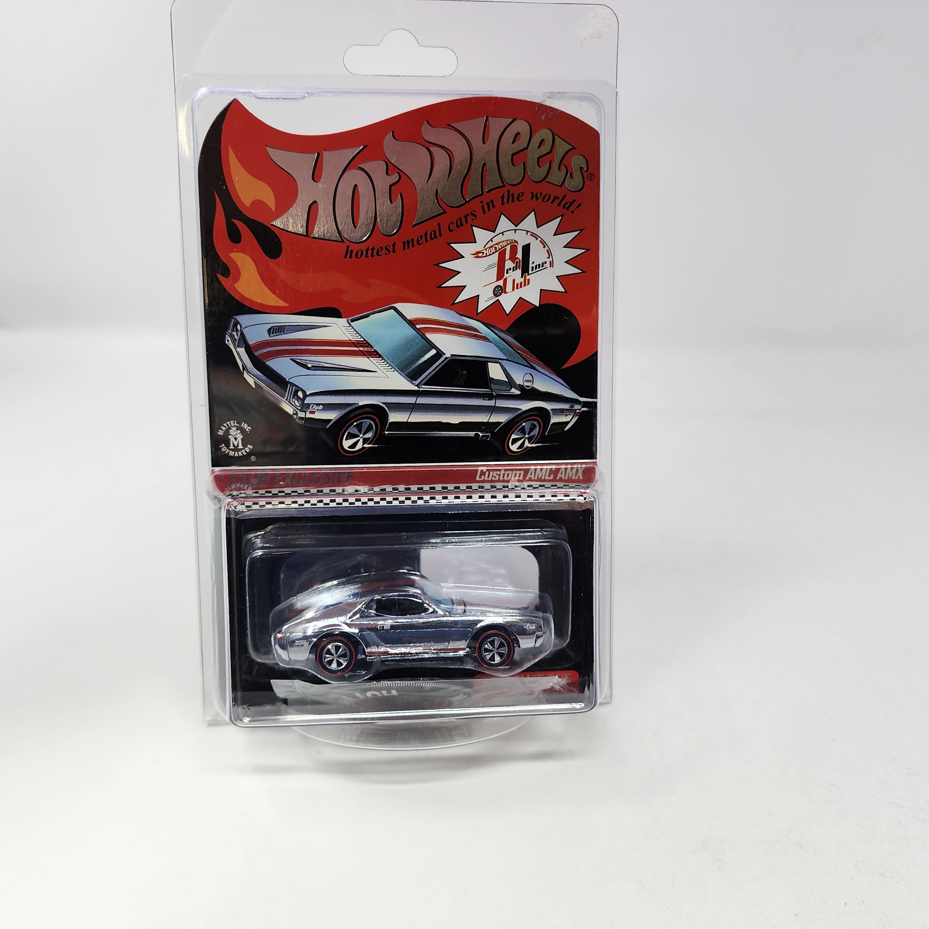 Custom AMC AMX CHROME * Hot Wheels Red Line Club RLC Exclusive、mySite、hgirdovlk