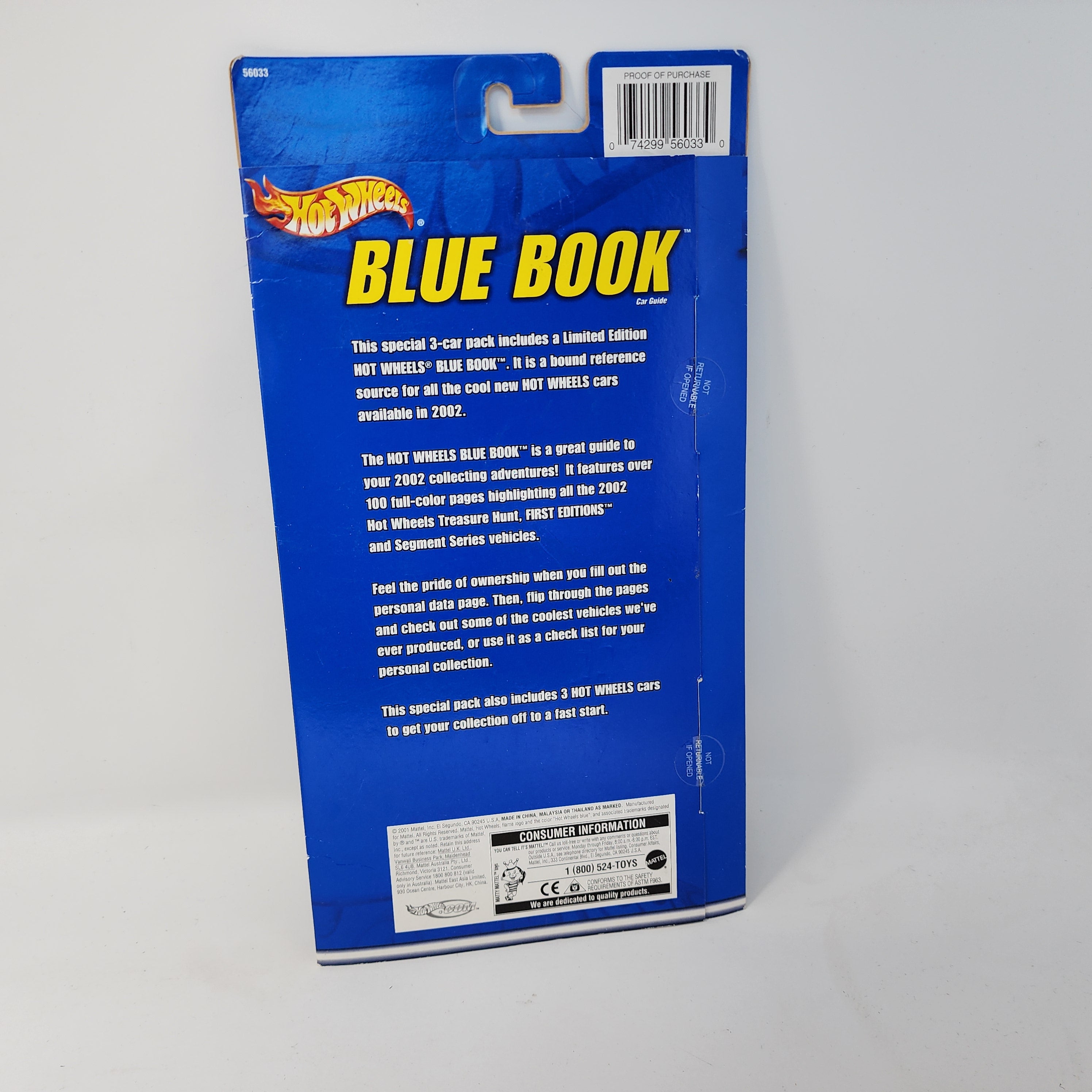 Blue Book 3 Car Pack * 2002 Hot Wheels、mySite、hgirdovlk