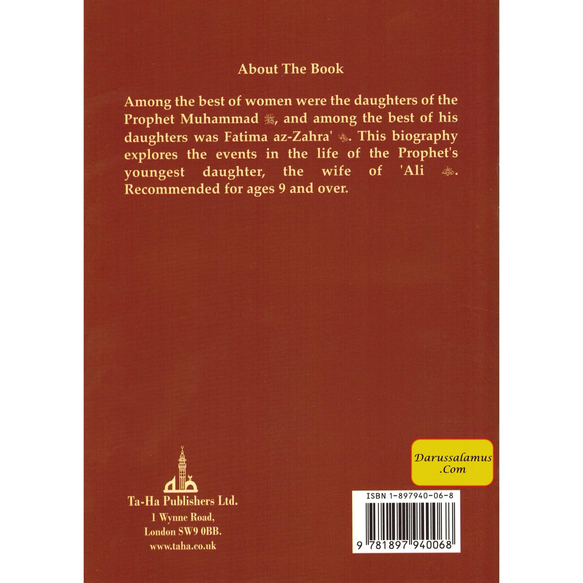 Fatima Az Zahra By Ahmed Thomson、mySite、topwebapps