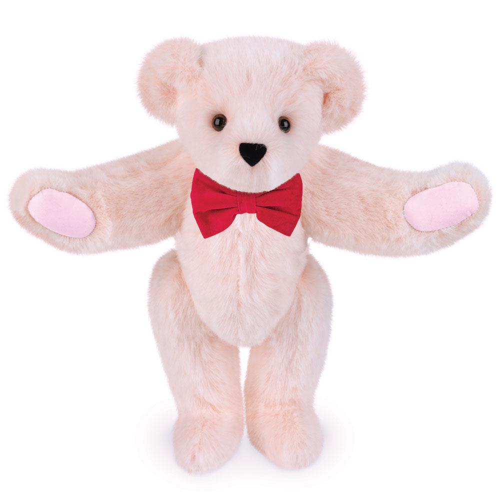 15 In. Classic Bow Tie Bear with Red Bow、mySite、g9winljtr