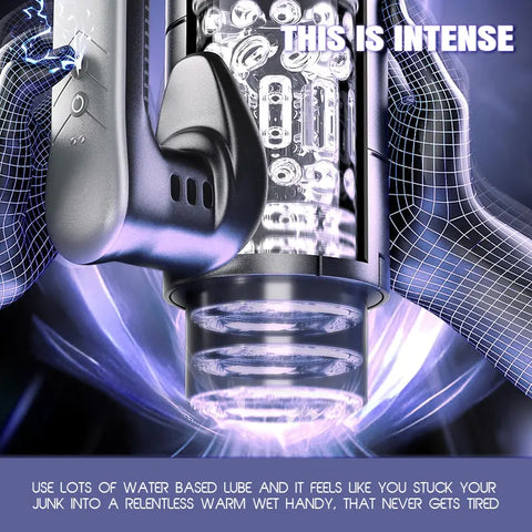 Rotating Thrusting Male Stroker Cup