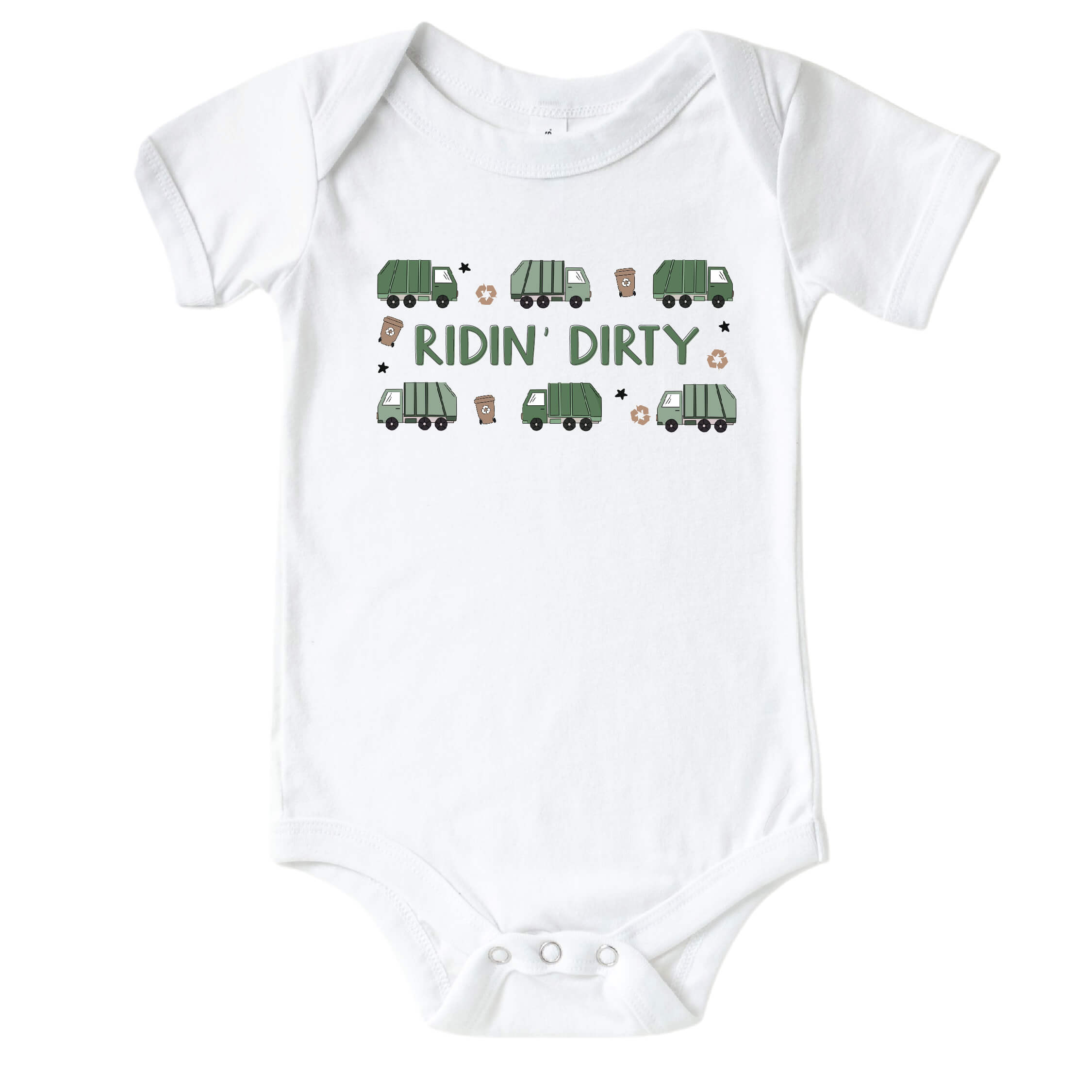  Ridin' Dirty Graphic Bodysuit | White、mySite、layawaytickets