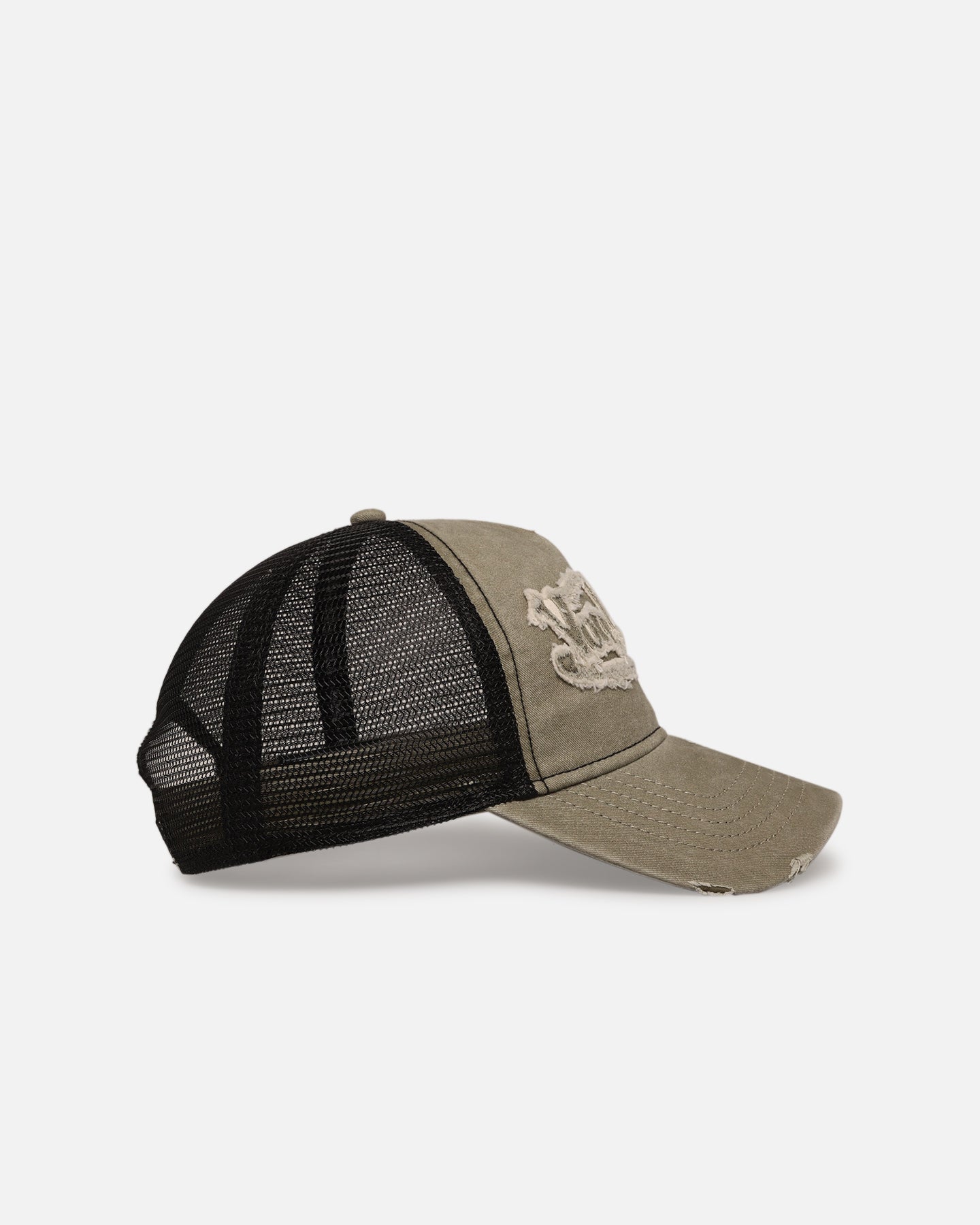 Von Dutch Washed Twill Trucker Hat Washed Khaki、mySite、zt4zffjzw