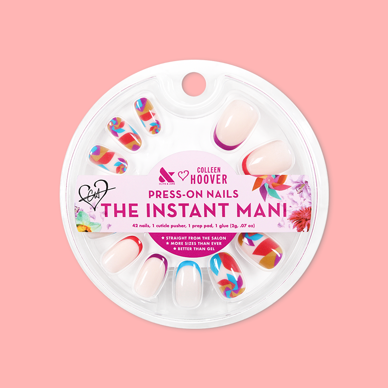 Spinning Pinwheel - Press-On | Short | Round、mySite、solidvoid