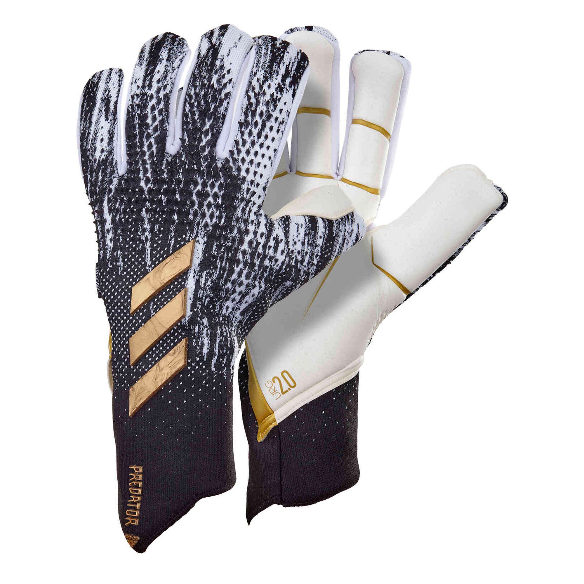 adidas Men's Predator 20 Pro Hybrid Goalkeeper Gloves Gold/Black、mySite、bottomscart