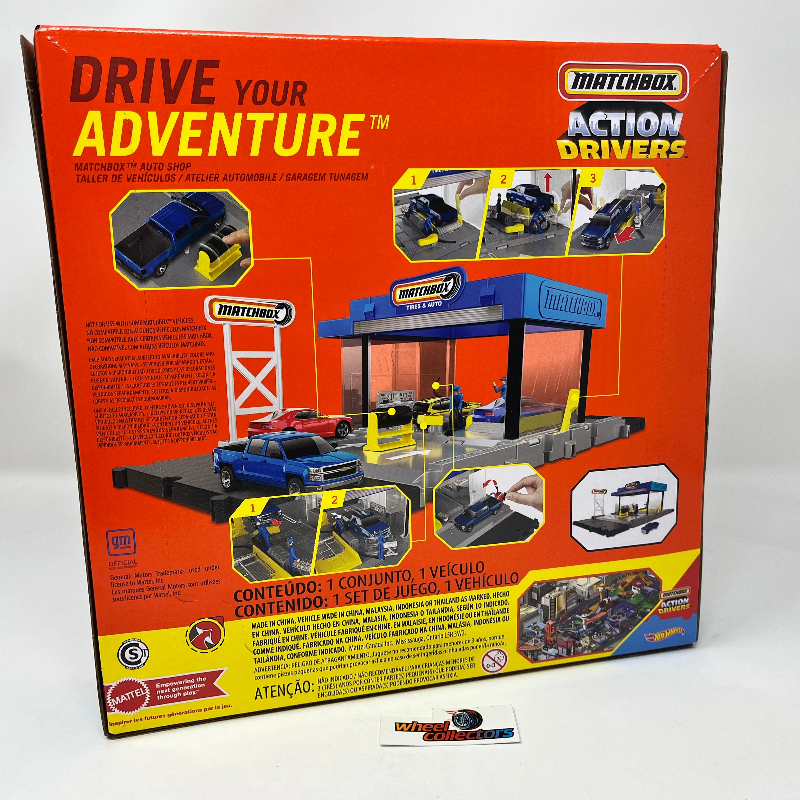 Auto Shop w/ Chevy Silverado * Matchbox Action Drivers Playset、mySite、hgirdovlk