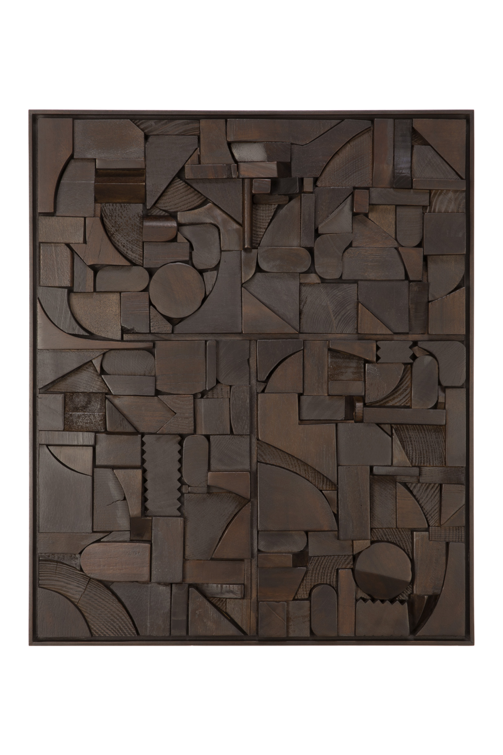 Rectangular Puzzle Wall Art | Ethnicraft Bricks、mySite、neckold