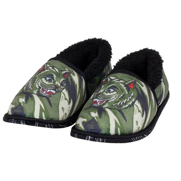  Tiger Nerm House Slippers (Green Camo)、mySite、merchandisen