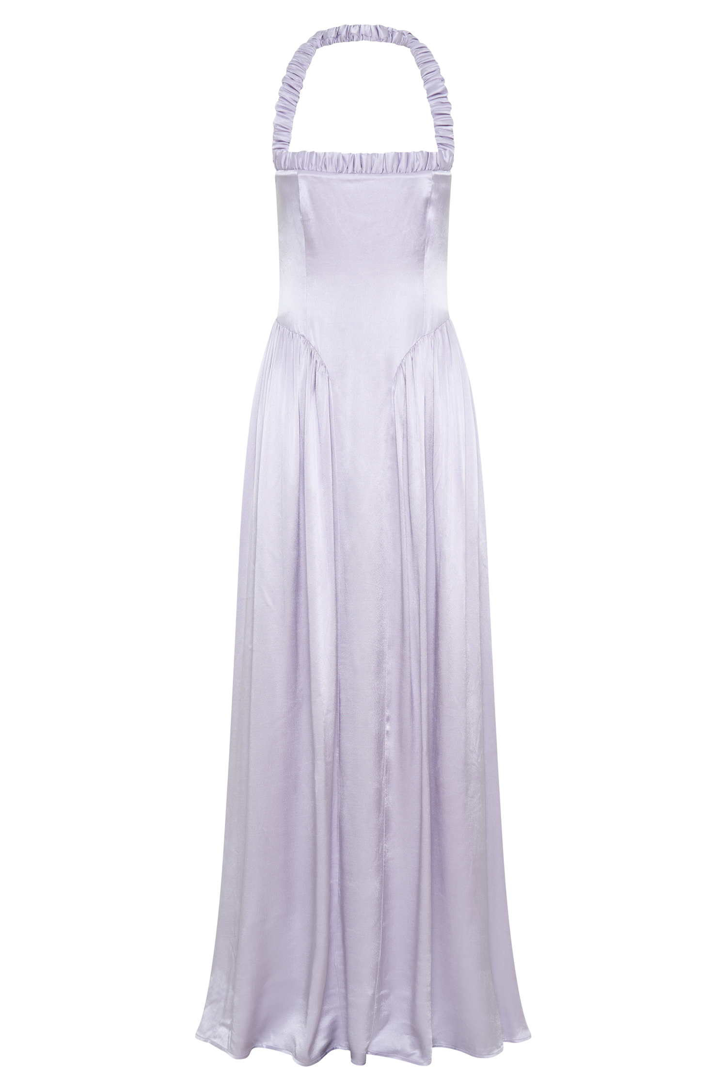 Coco Dropped Waist Maxi Dress - Lilac、mySite、solidvoid