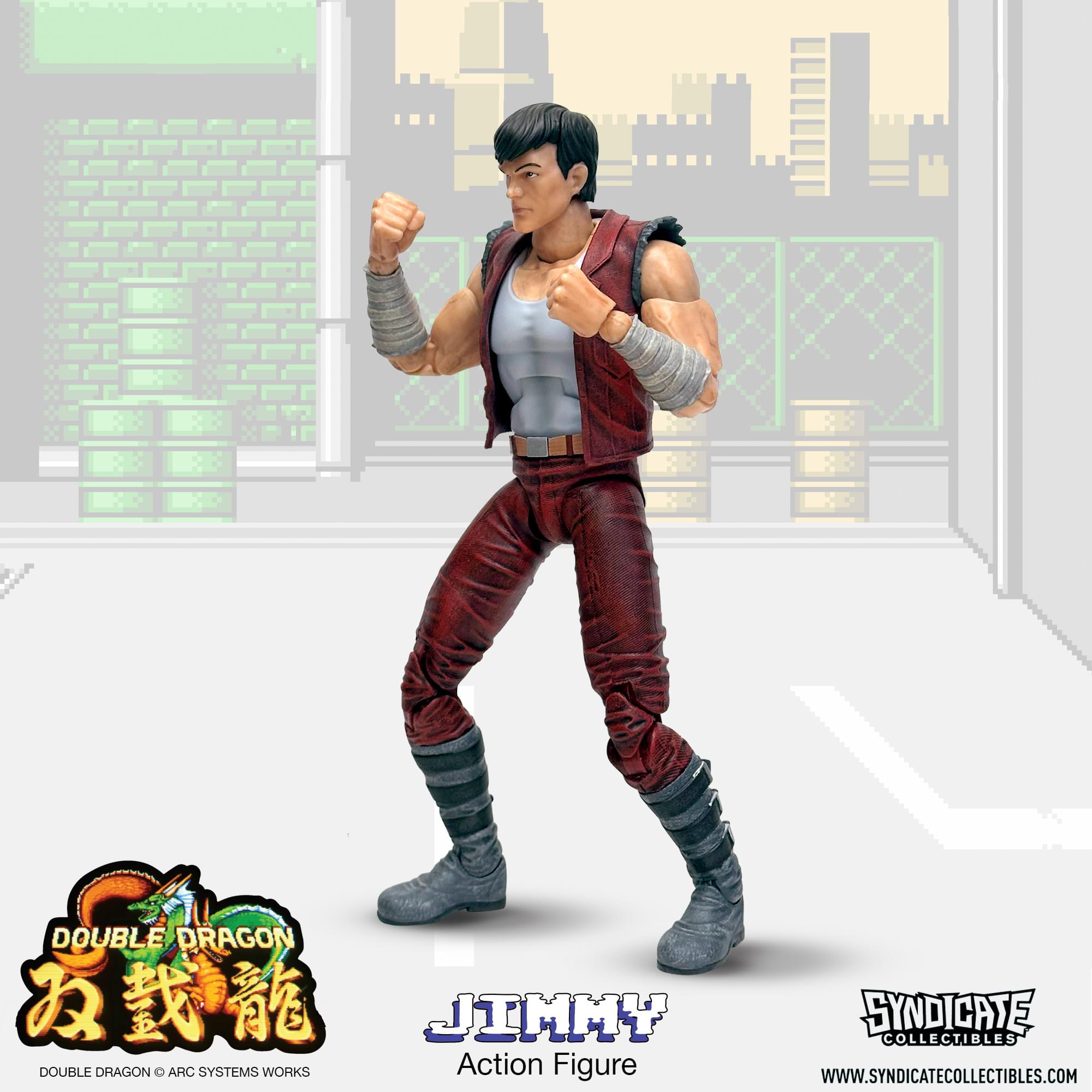 Syndicate Collectibles Double Dragon Jimmy Lee、mySite、hgirdovlk