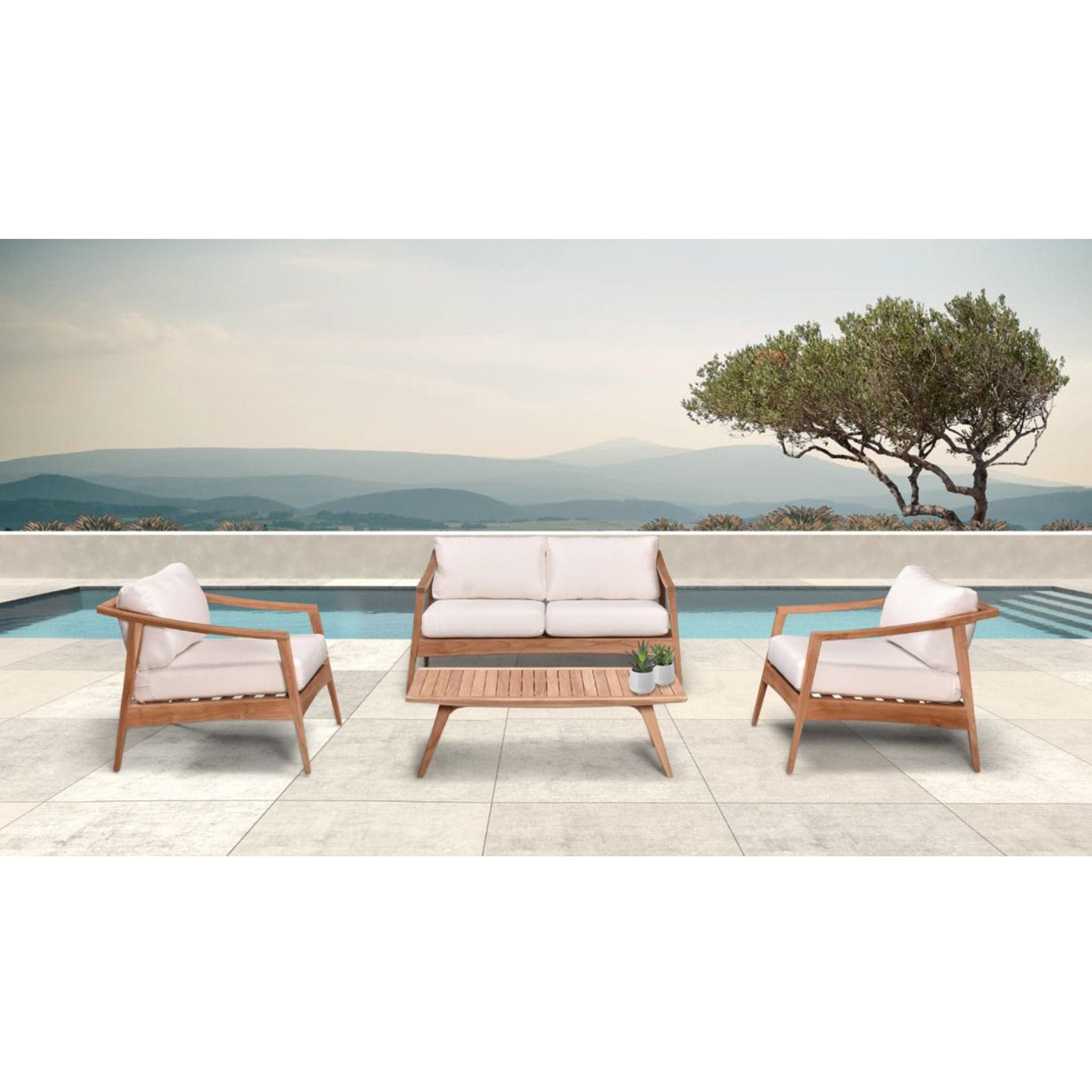 Tango 4 Piece Loveseat Set、mySite、neckold