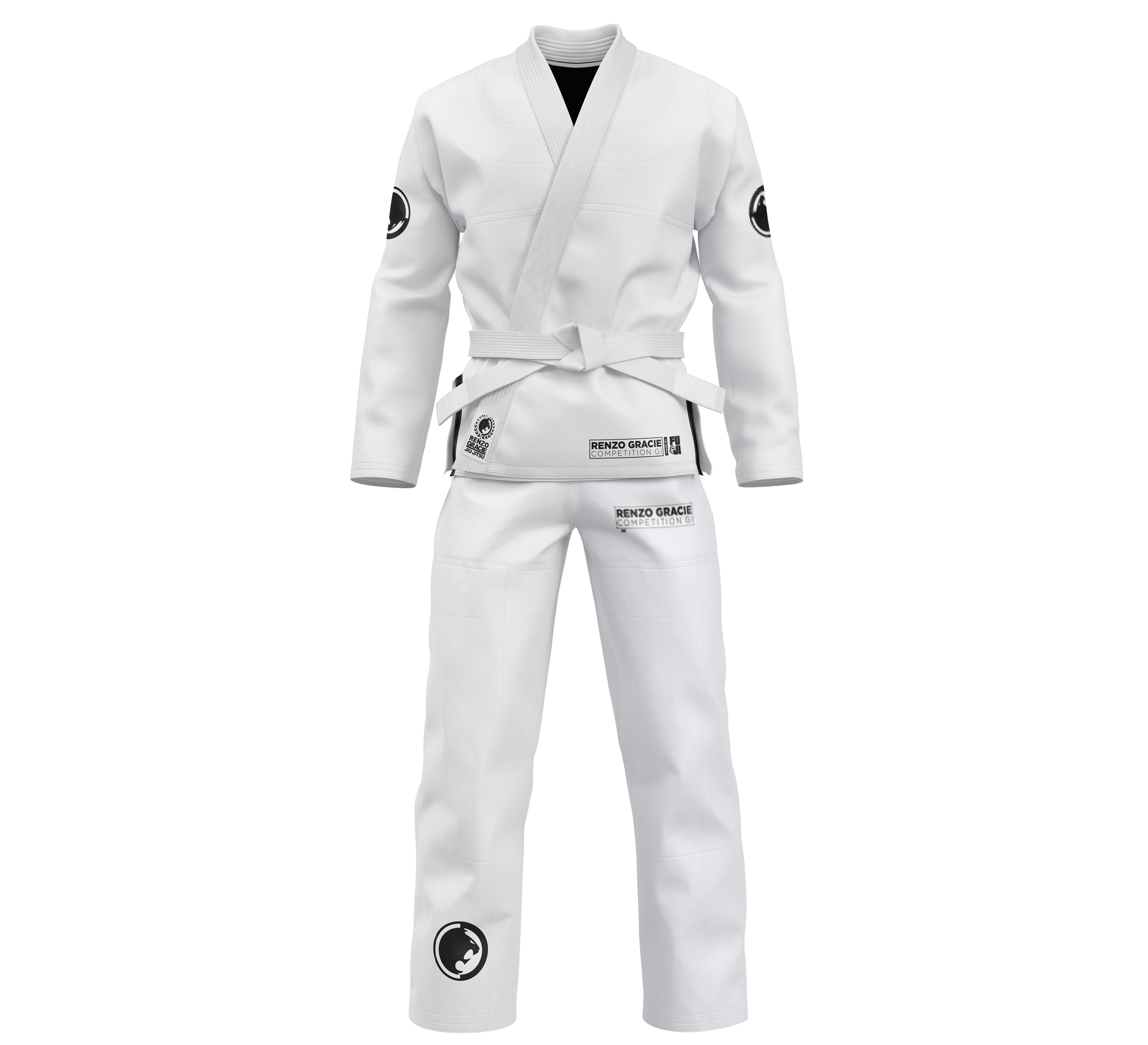 Renzo Gracie V3 Superlite Gi White、mySite、gigharbornorthrealestate