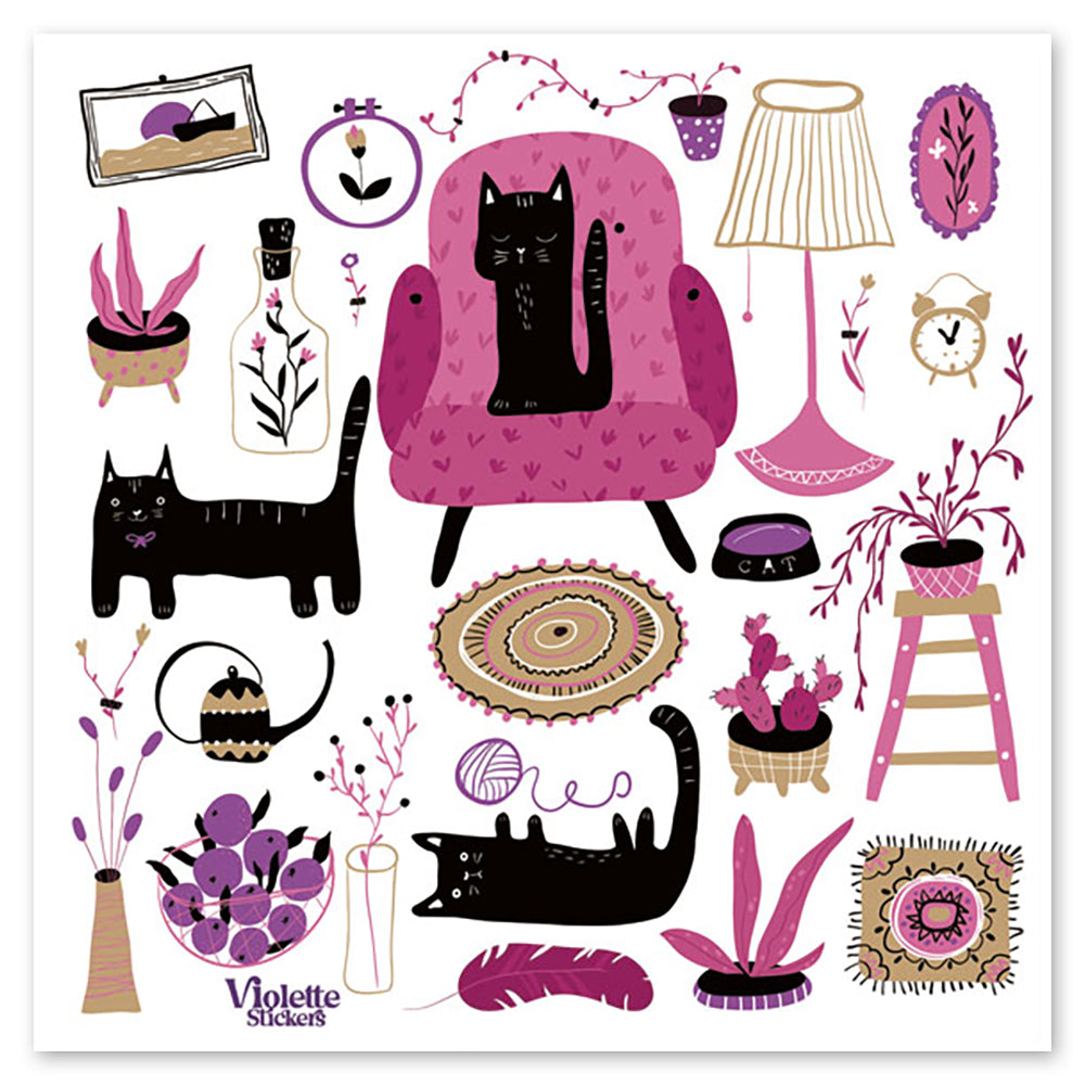  Sheldon the Cat Stickers、mySite、ghnorth