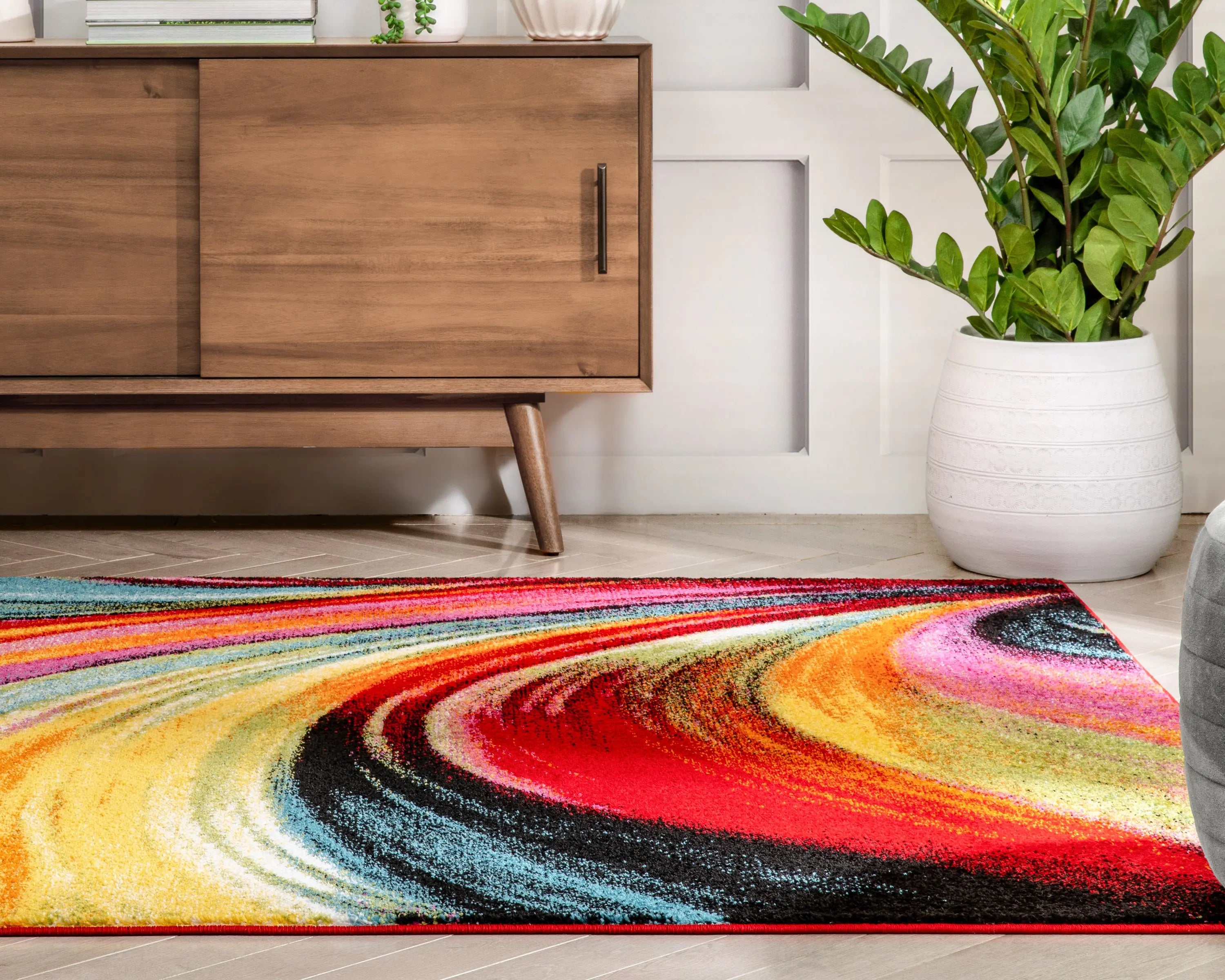 Pleasure Multi Modern Bright Rug、mySite、gigharbornorthrealestate