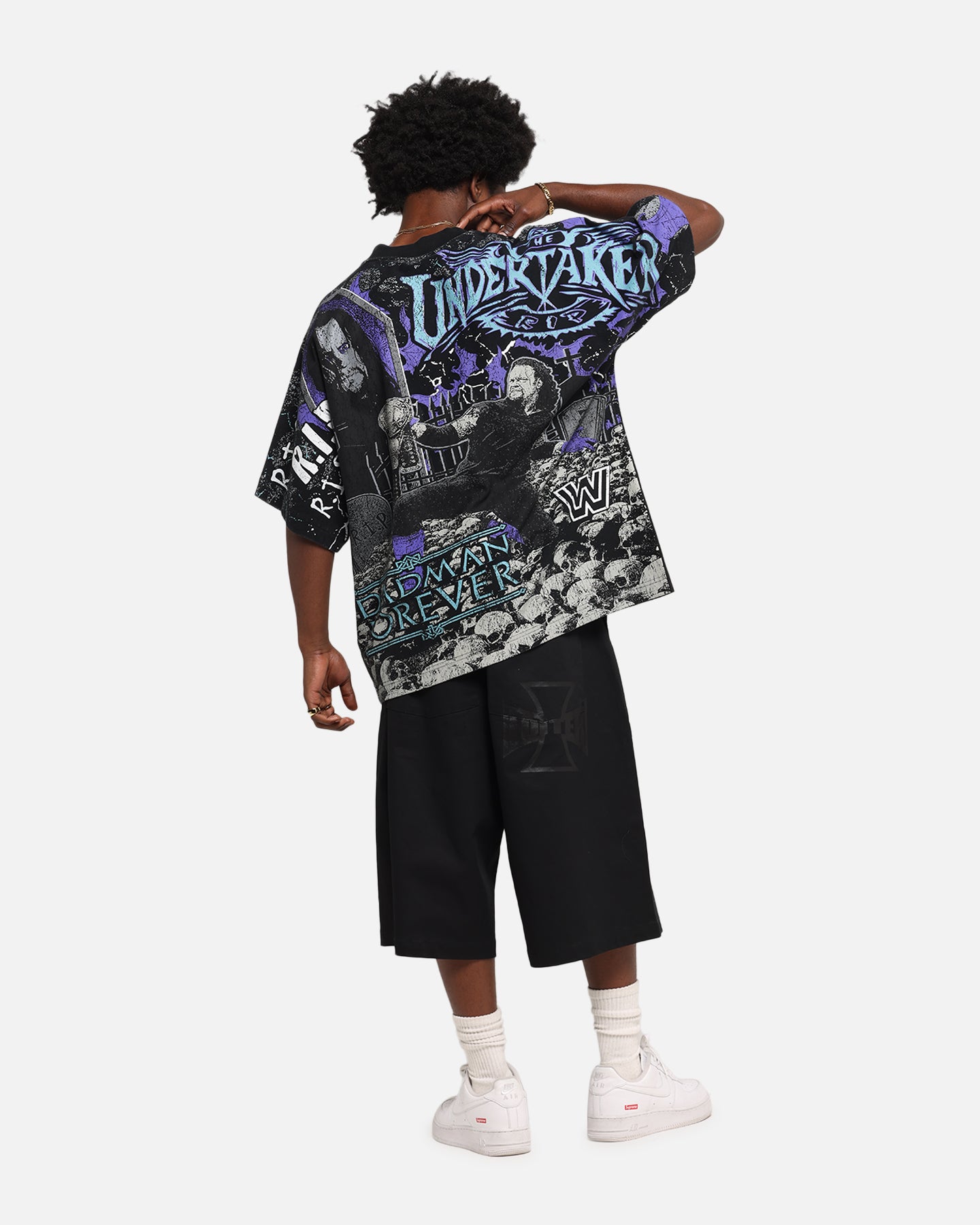 Culture Kings X WWE Undertaker All Over Print T-Shirt Black、mySite、zt4zffjzw