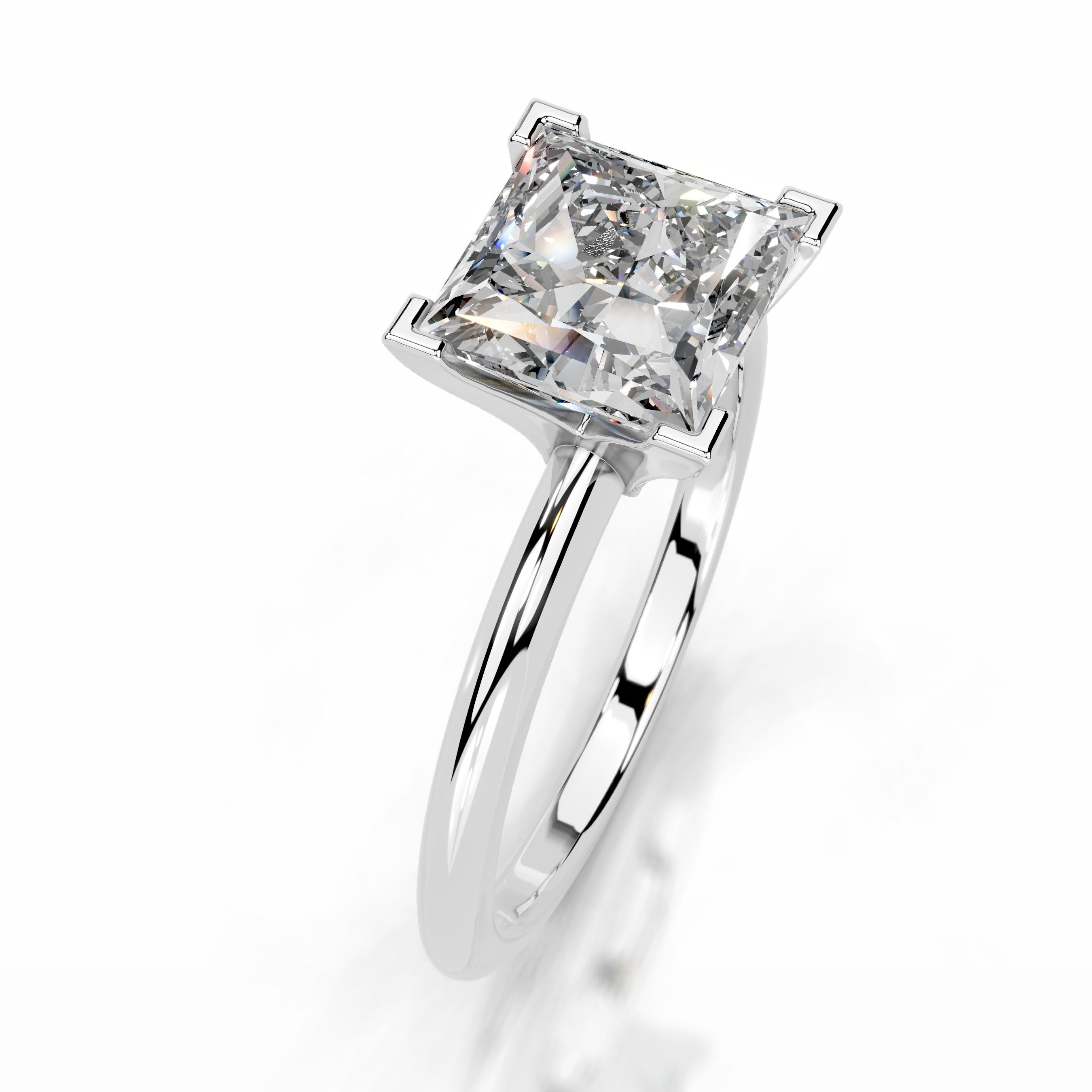 Mila Lab Grown Diamond Ring - 18K White Gold、mySite、hinf8tx79