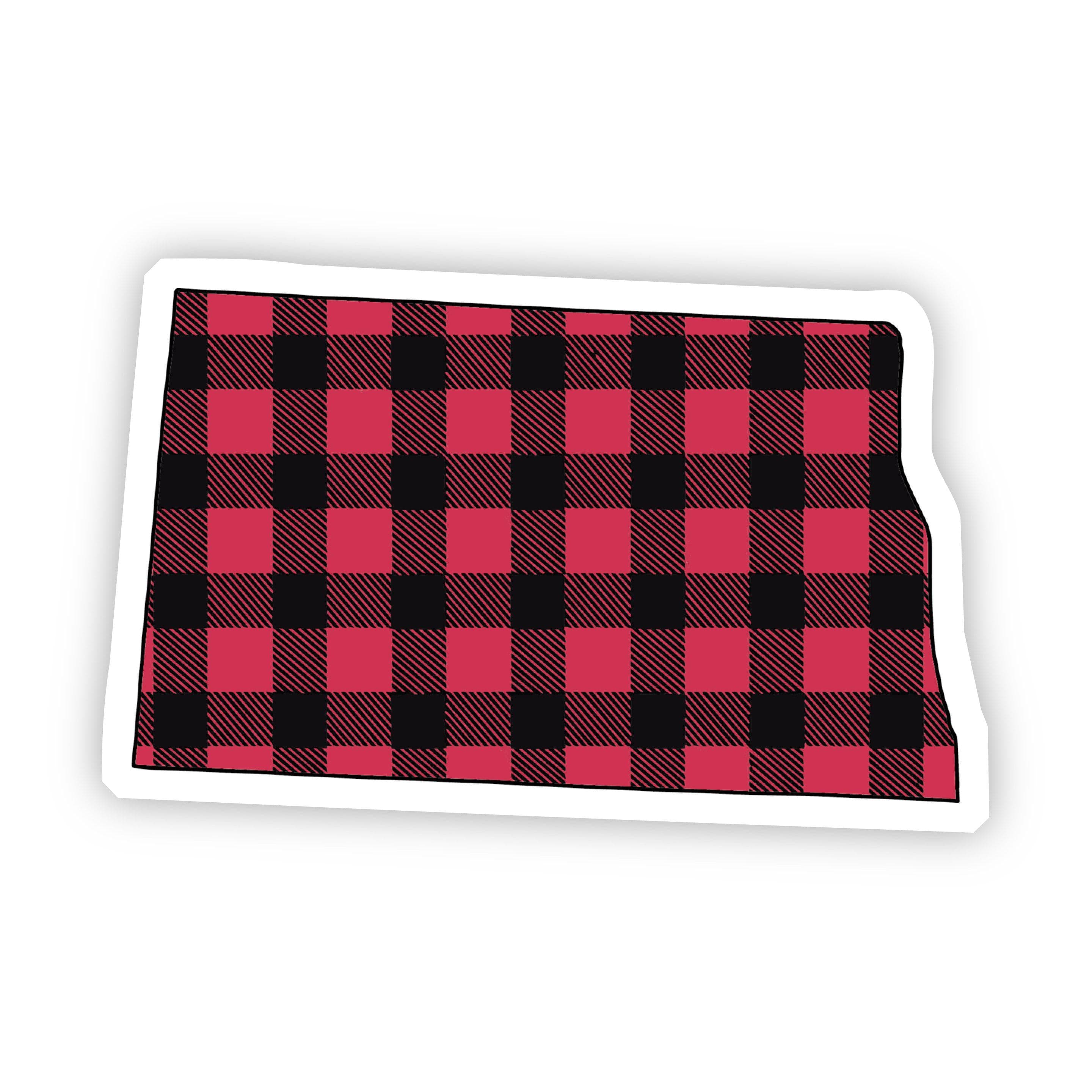 North Dakota Flannel Sticker、mySite、elrpsem3k