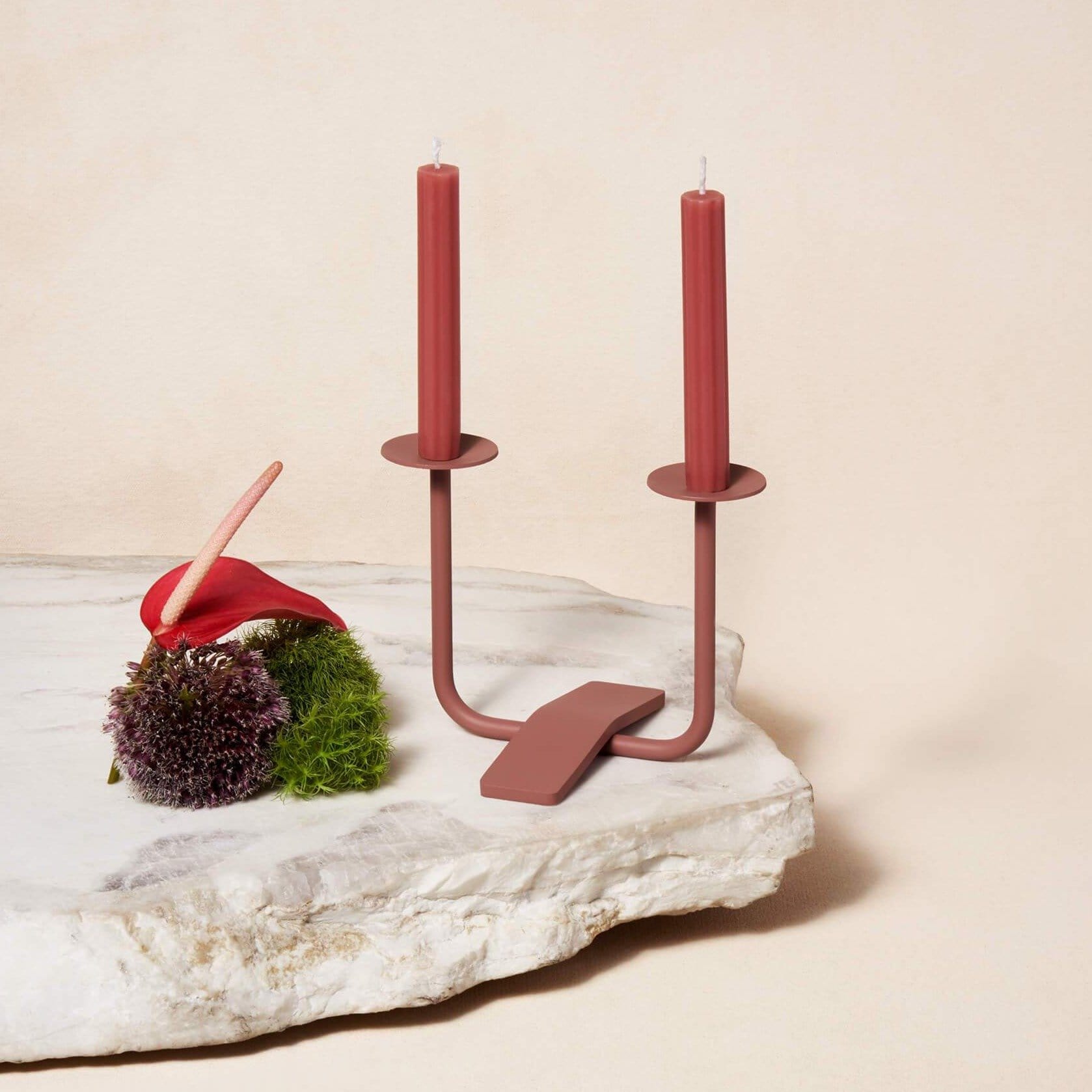 Rest Candleholder by Via Maris - Clay、mySite、topwebapps